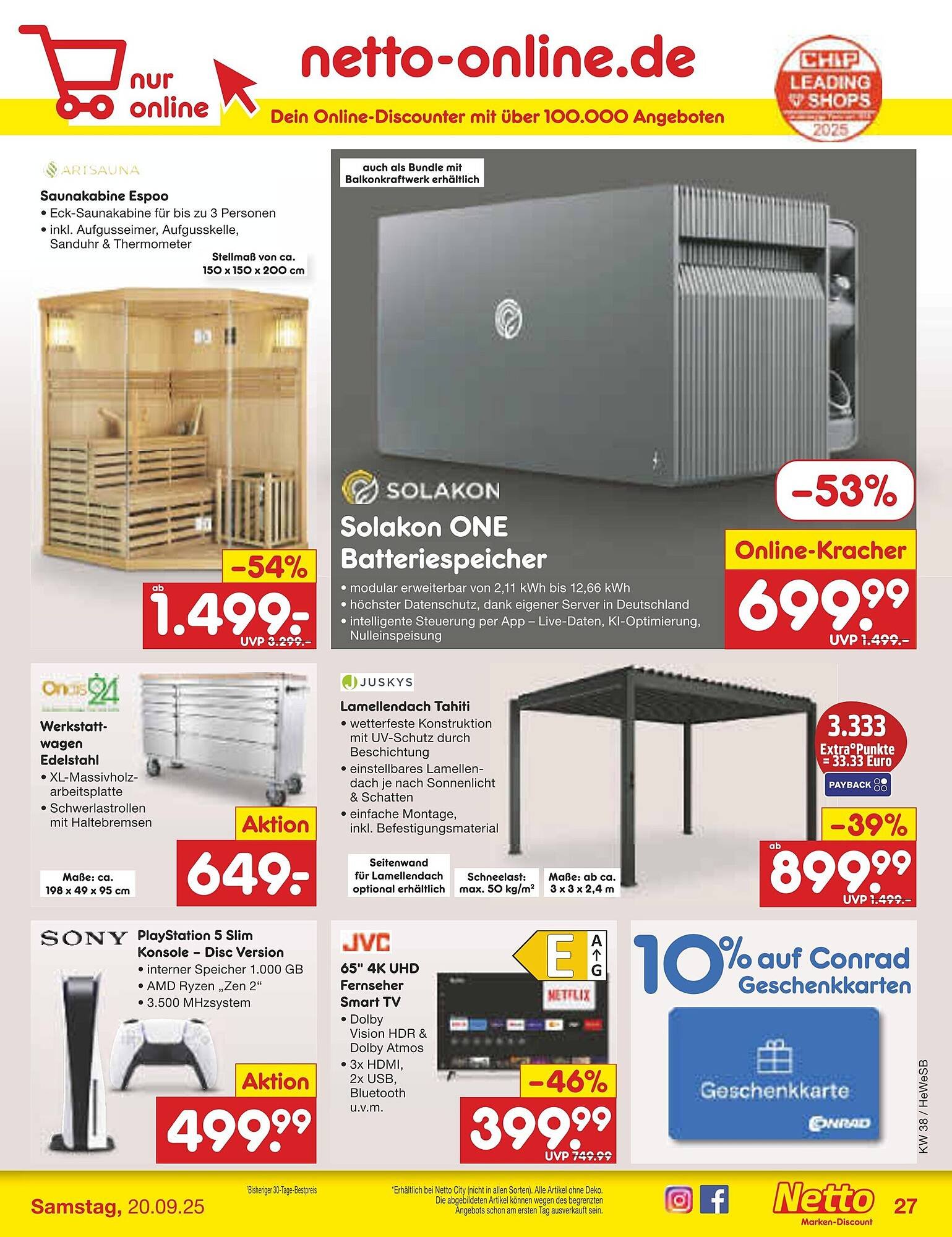Netto Marken-Discount Prospekt (2025-09-15 - 2025-09-20) | 31