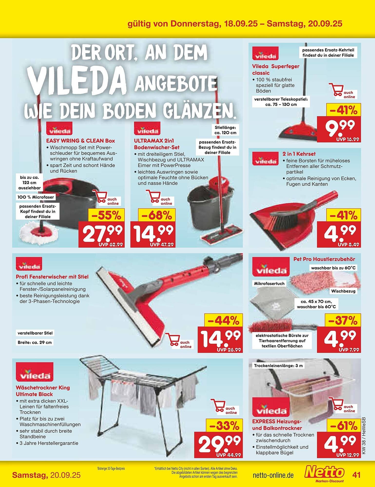 Netto Marken-Discount Prospekt (2025-09-15 - 2025-09-20) | 45