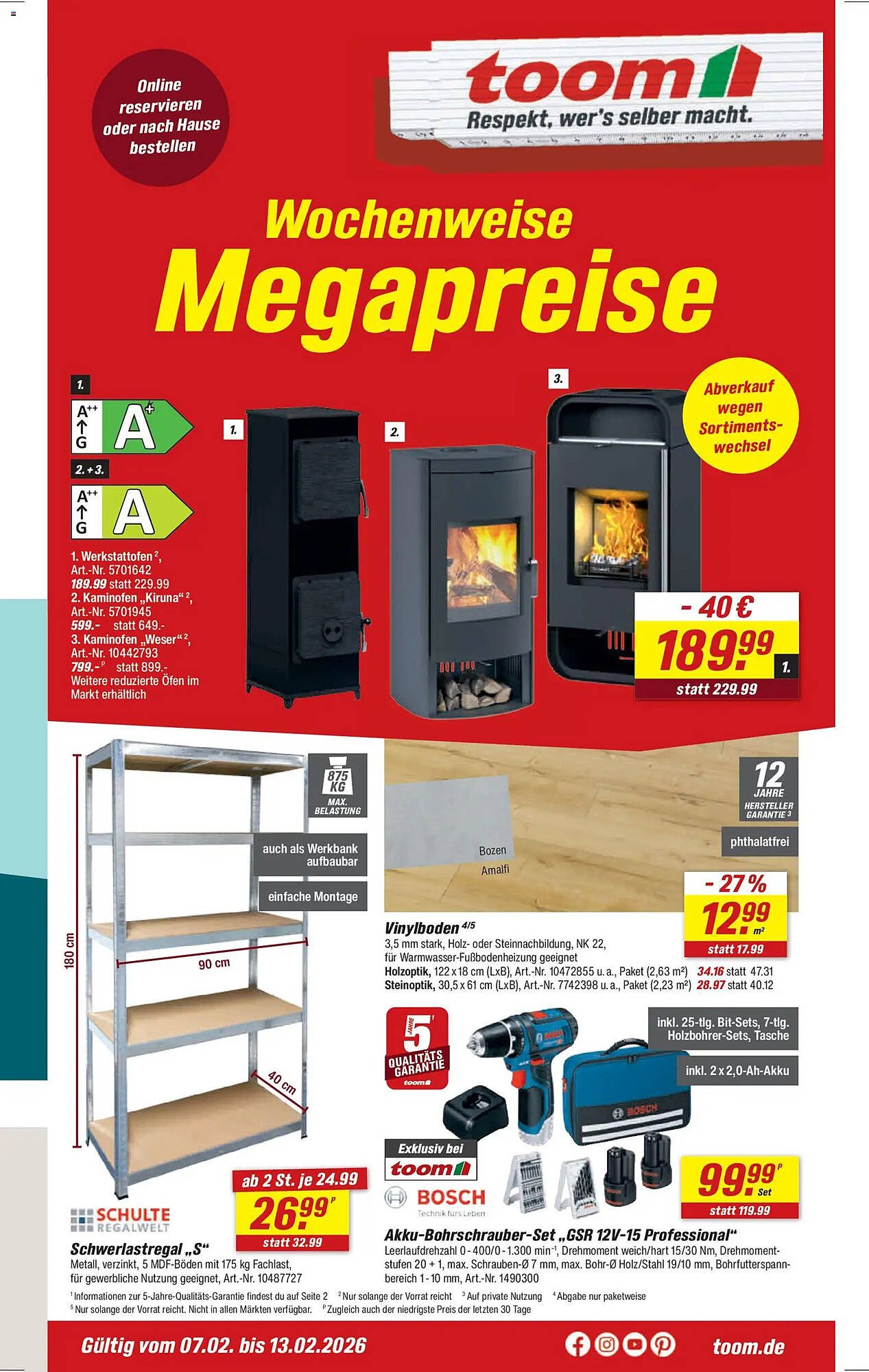 Toom Baumarkt Prospekt (2026-02-07 - 2026-02-13)