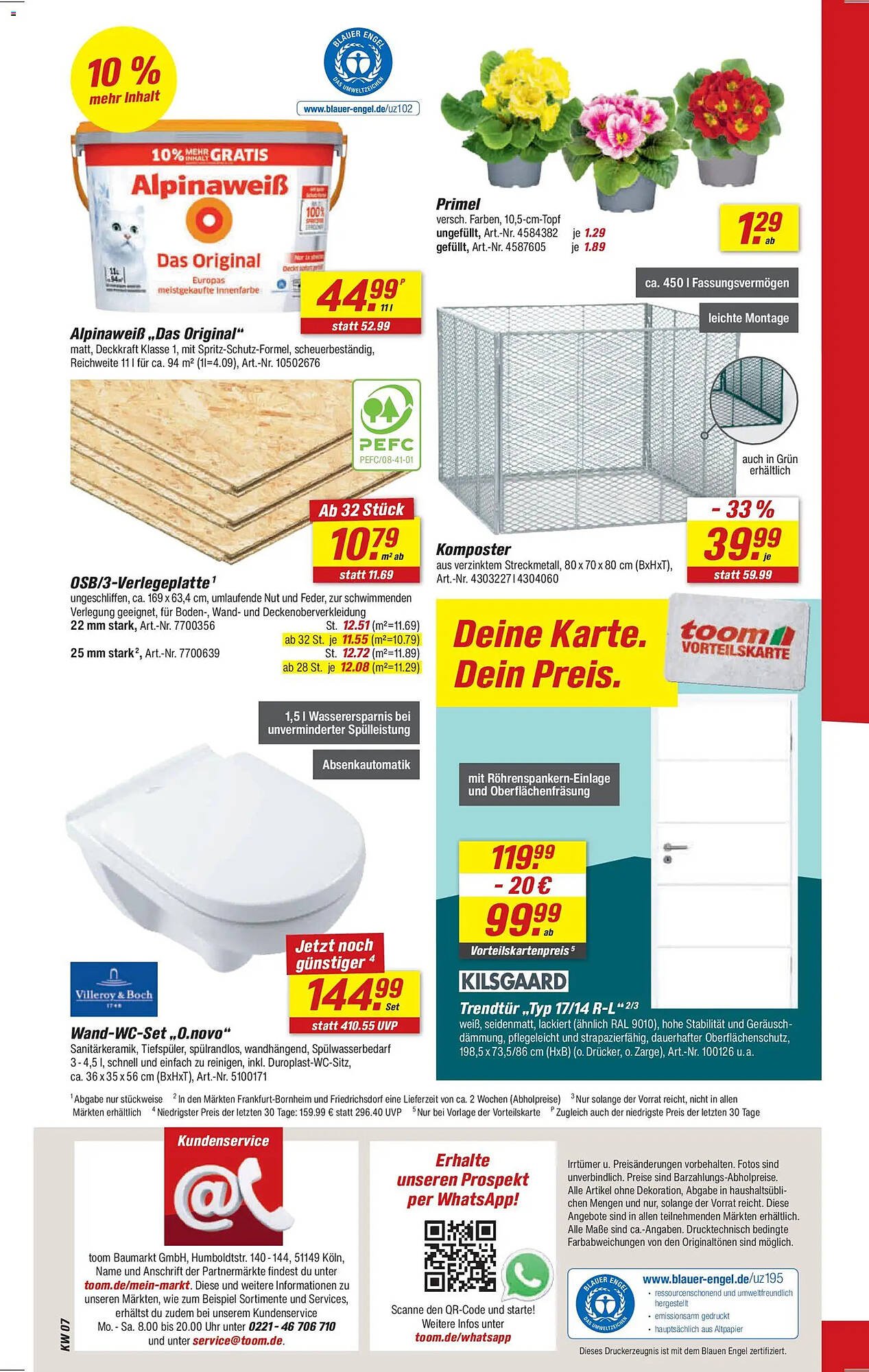 Toom Baumarkt Prospekt (2026-02-07 - 2026-02-13)