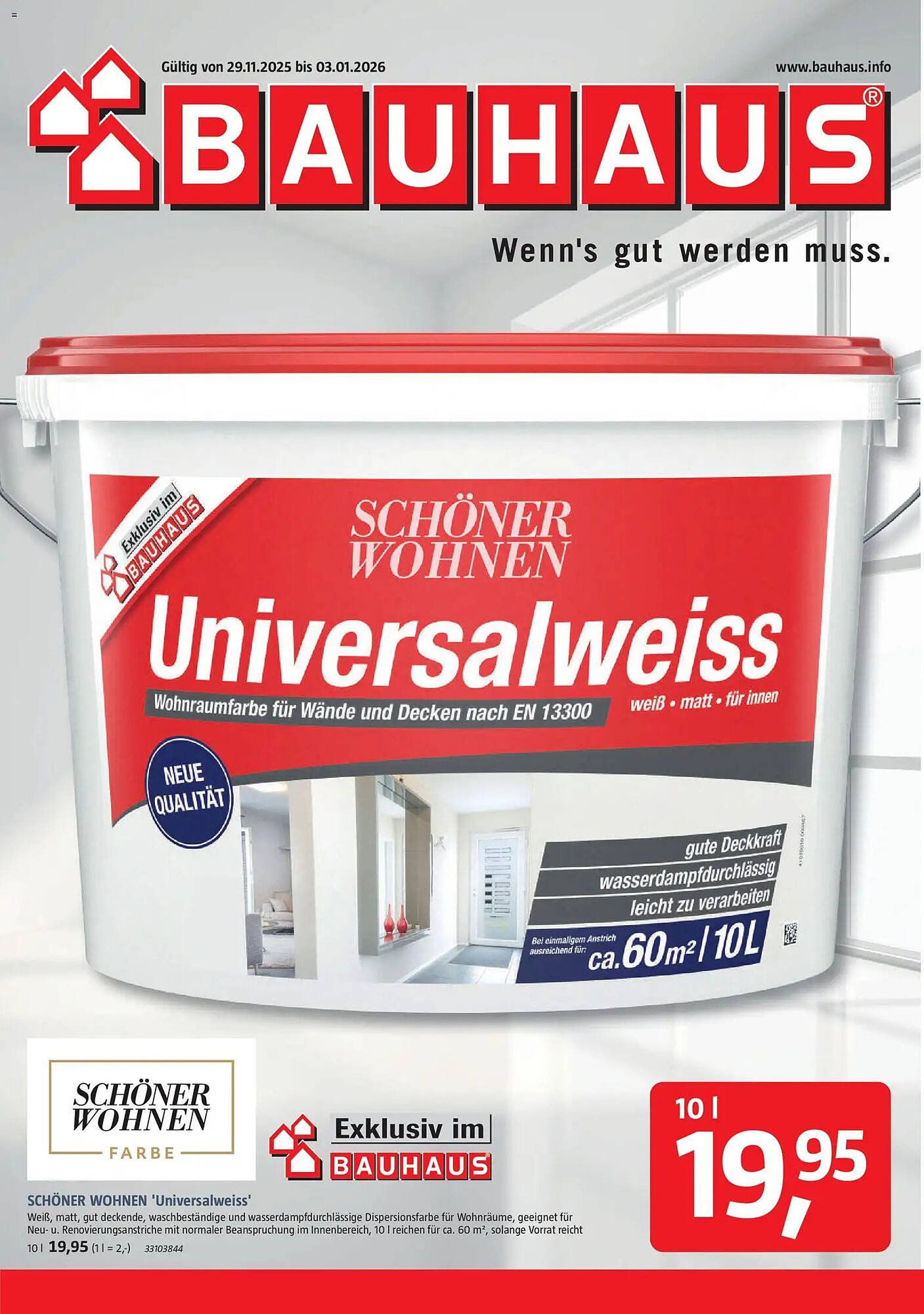 Bauhaus Prospekt (2025-11-29 - 2026-01-03)