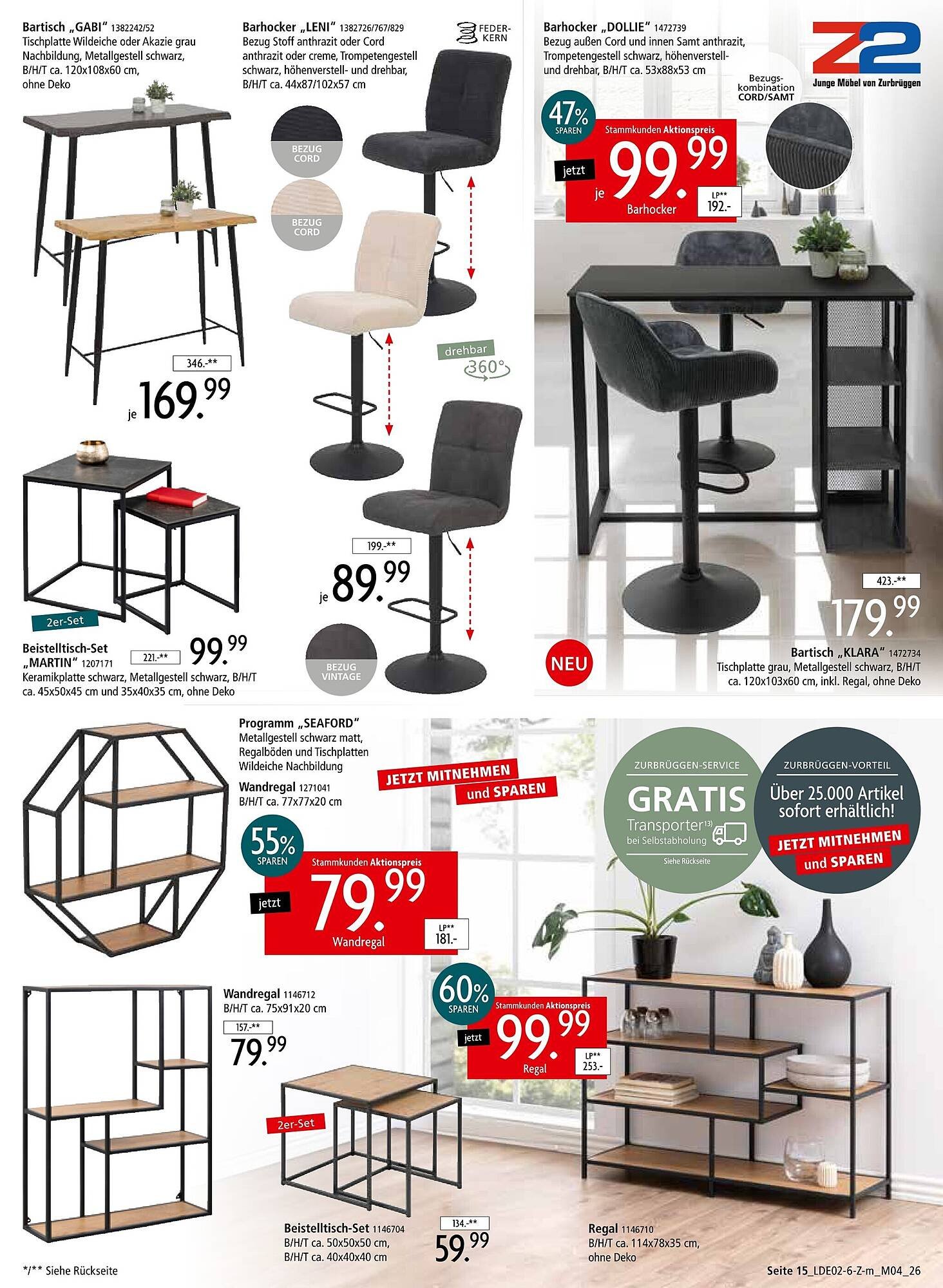 Zurbrüggen Prospekt (2026-02-21 - 2026-03-28)