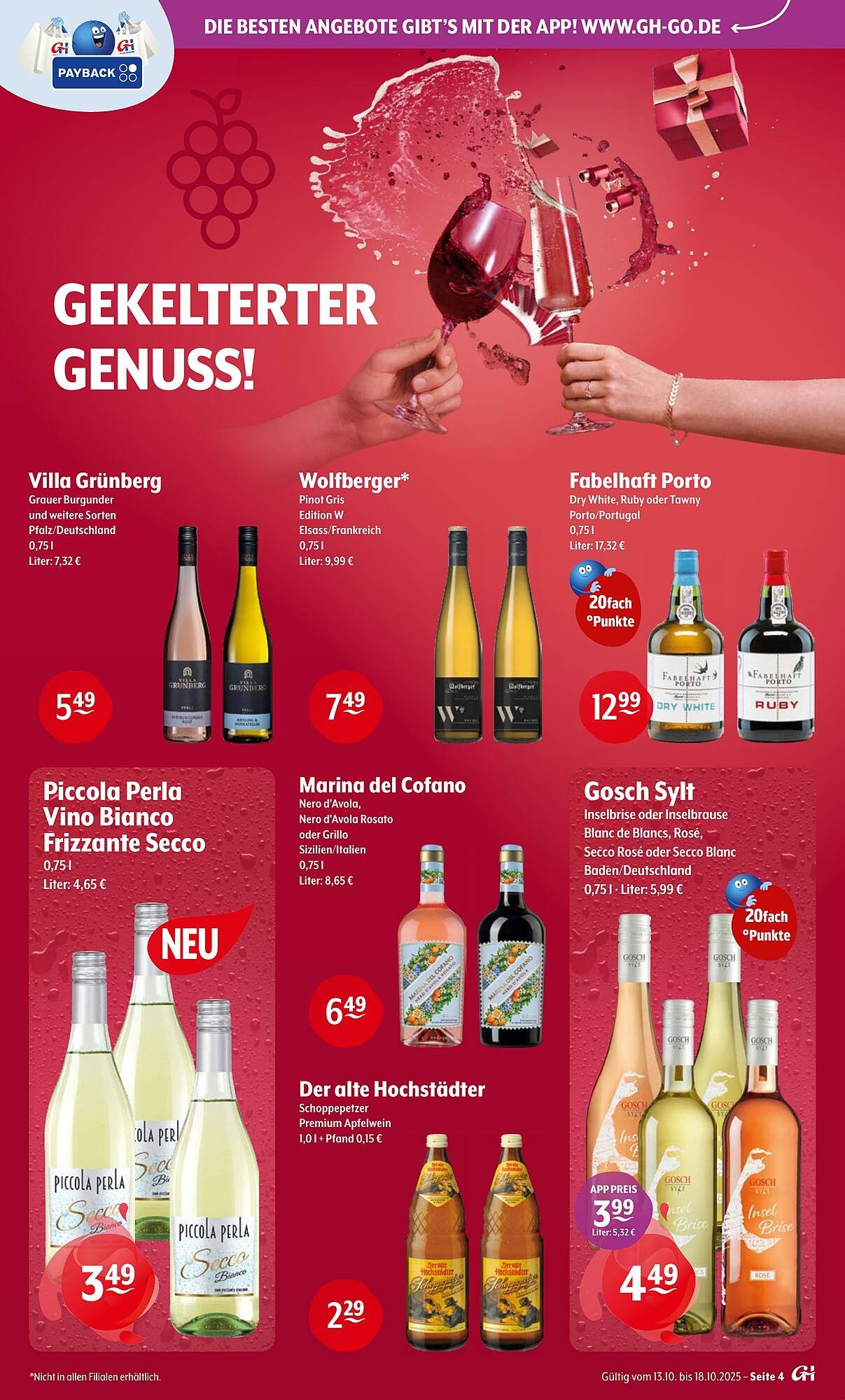 Trink und Spare Prospekt (2025-10-13 - 2025-10-18) | 4