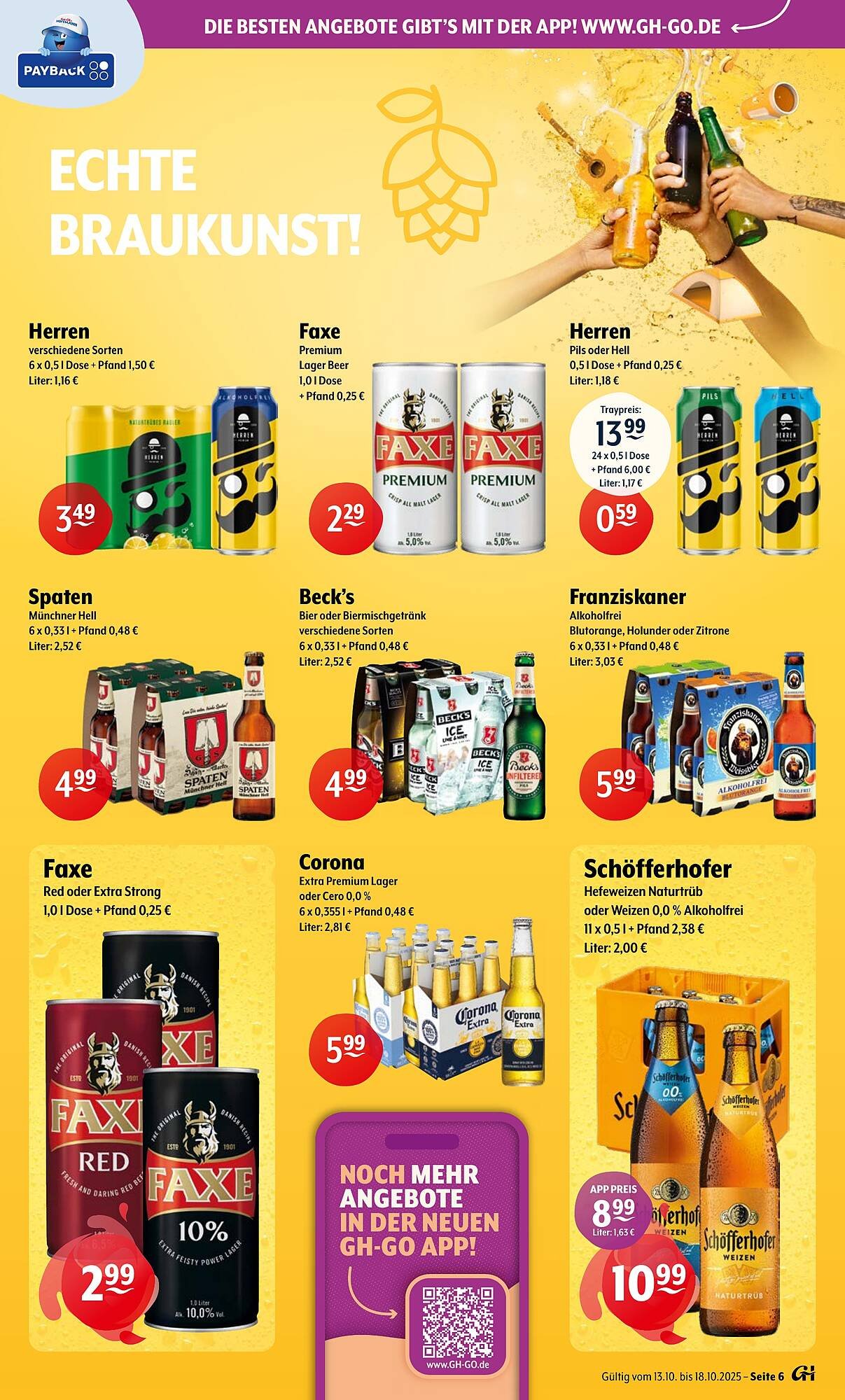 Trink und Spare Prospekt (2025-10-13 - 2025-10-18) | 6