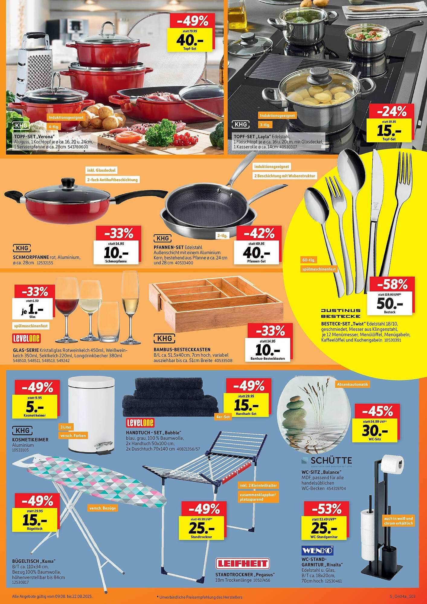 SCONTO Prospekt (2025-08-09 - 2025-08-22) | 3
