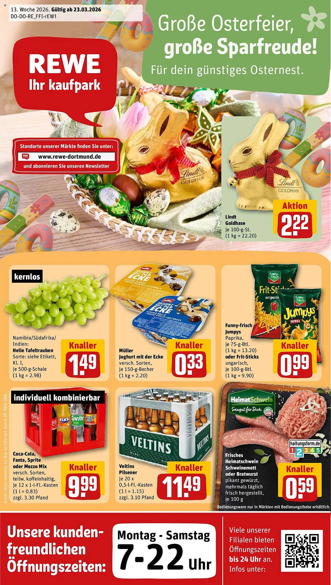 REWE Kaufpark Prospekt (2026-03-23 - 2026-03-29)