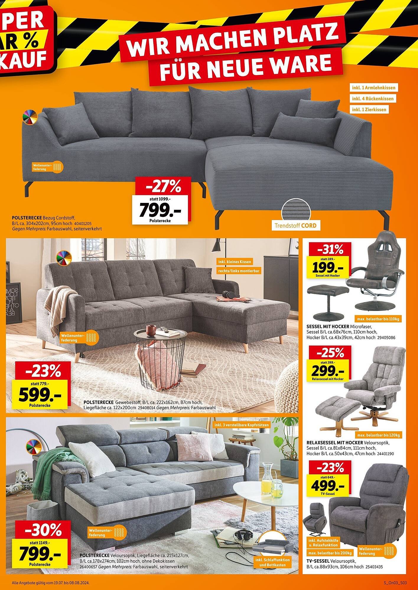 SCONTO Prospekt (2025-07-19 - 2025-08-08) | 3