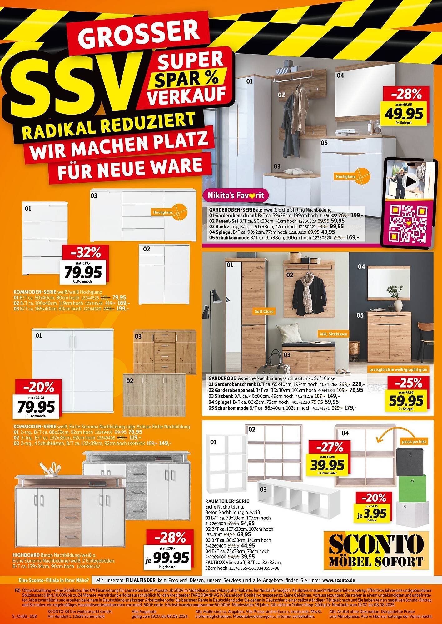 SCONTO Prospekt (2025-07-19 - 2025-08-08) | 8
