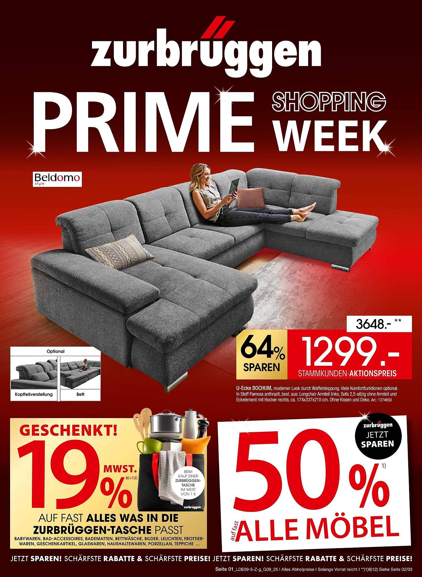 Zurbrüggen Prospekt (2025-09-13 - 2025-09-20) | 1