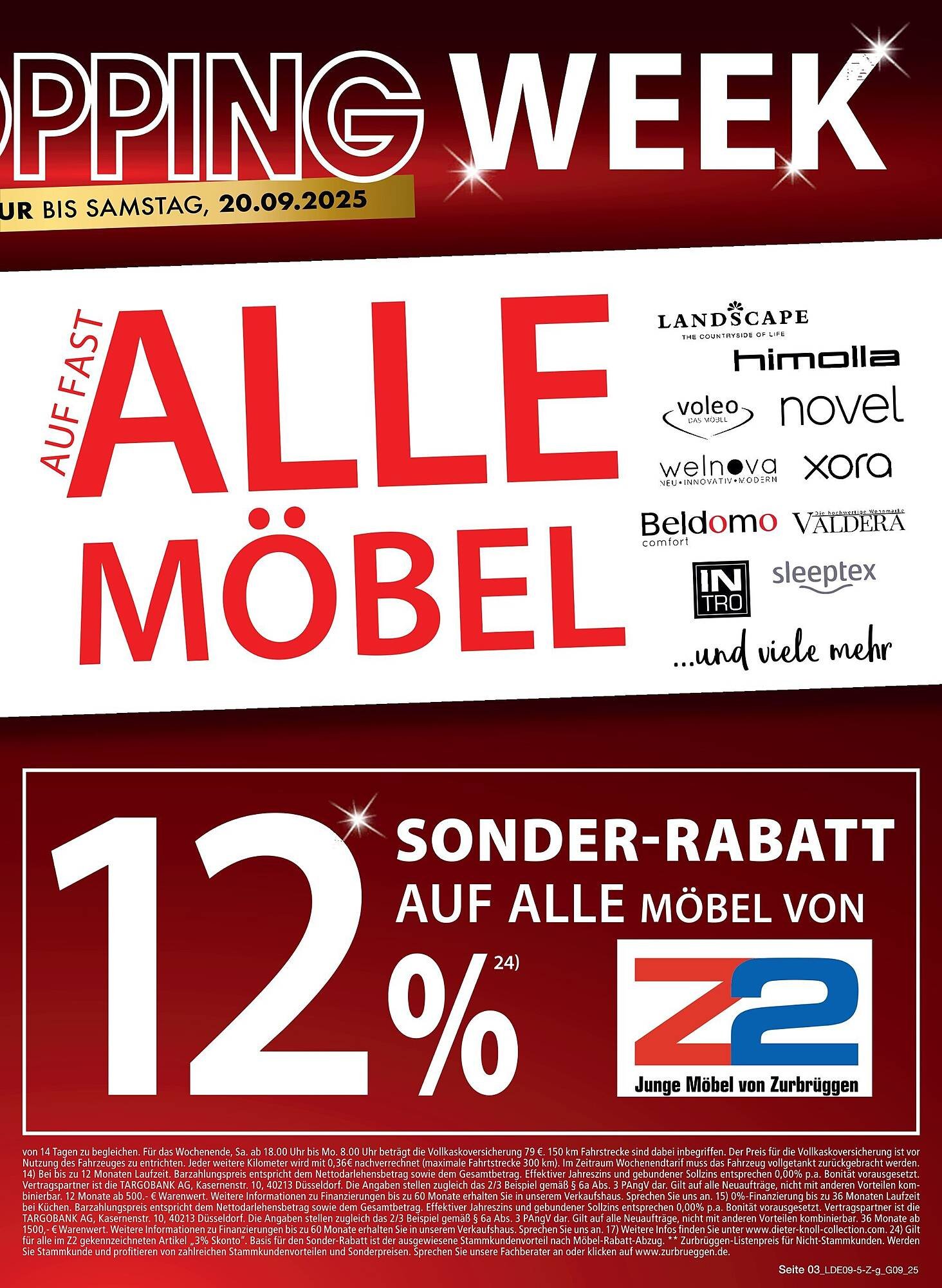 Zurbrüggen Prospekt (2025-09-13 - 2025-09-20) | 3