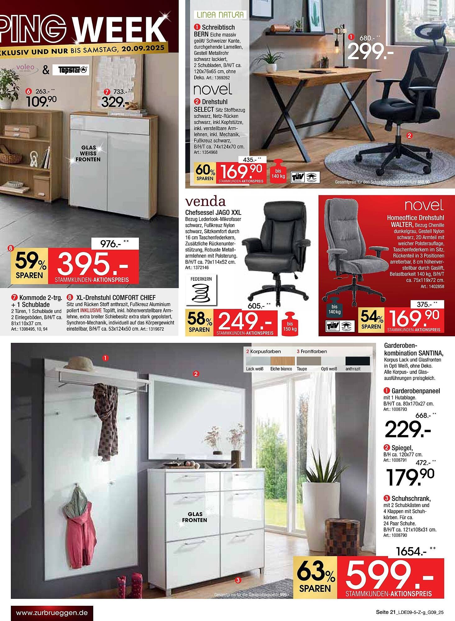 Zurbrüggen Prospekt (2025-09-13 - 2025-09-20) | 21