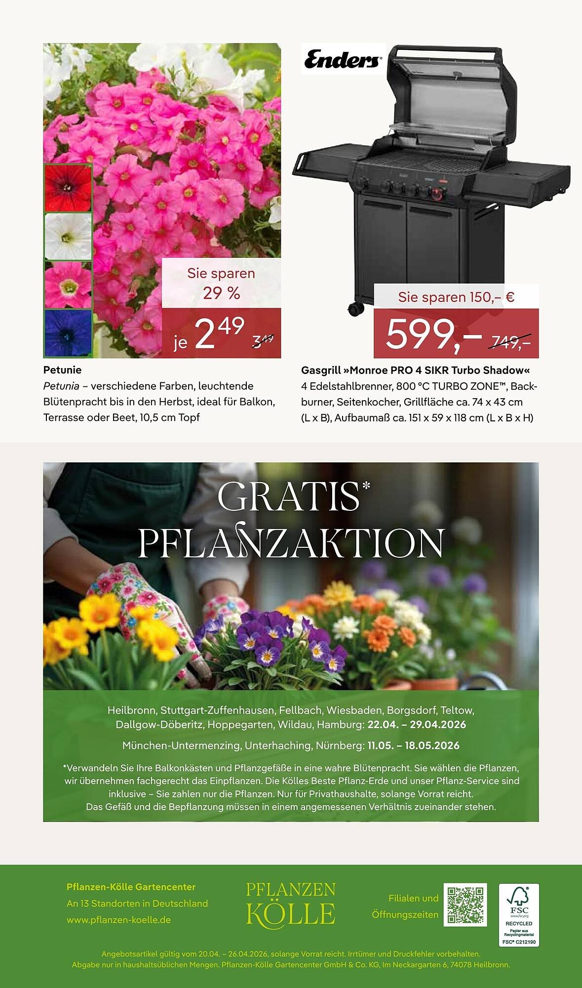 Pflanzen Kölle Prospekt