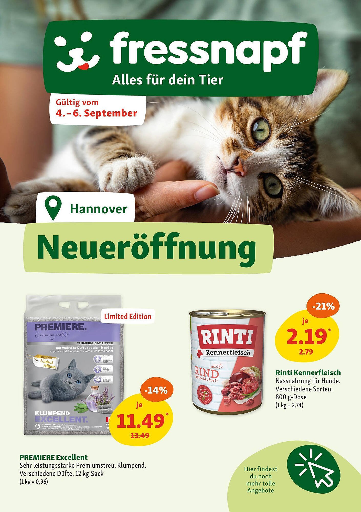 Fressnapf Prospekt (2025-08-30 - 2025-09-06) | 1