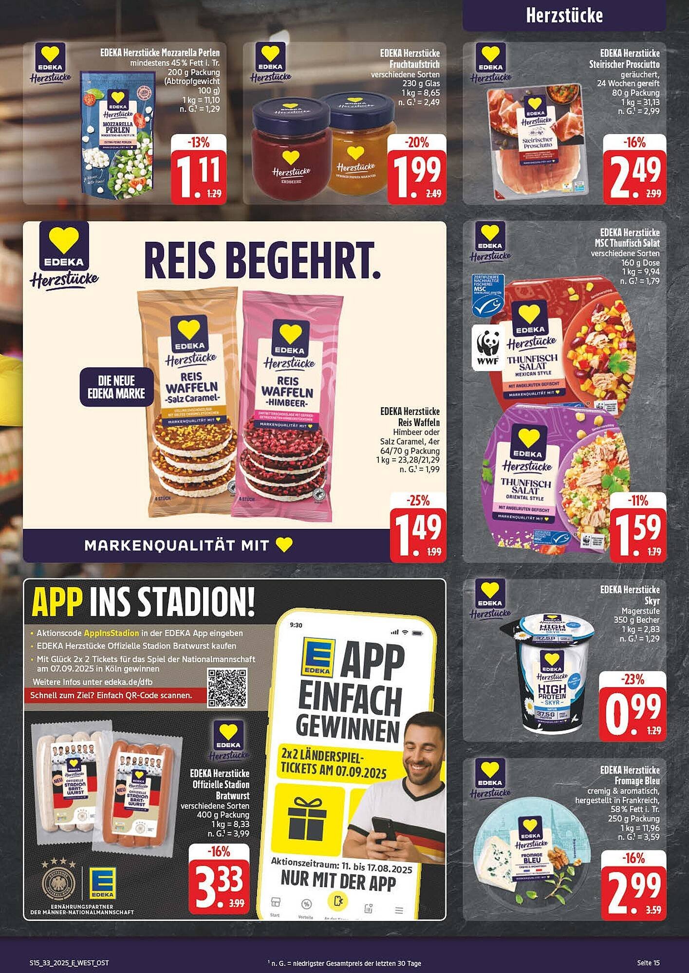 Edeka Prospekt (2025-08-11 - 2025-08-16) | 15