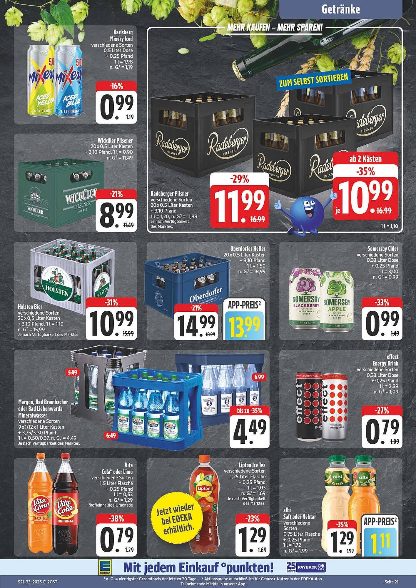 Edeka Prospekt (2025-08-11 - 2025-08-16) | 21