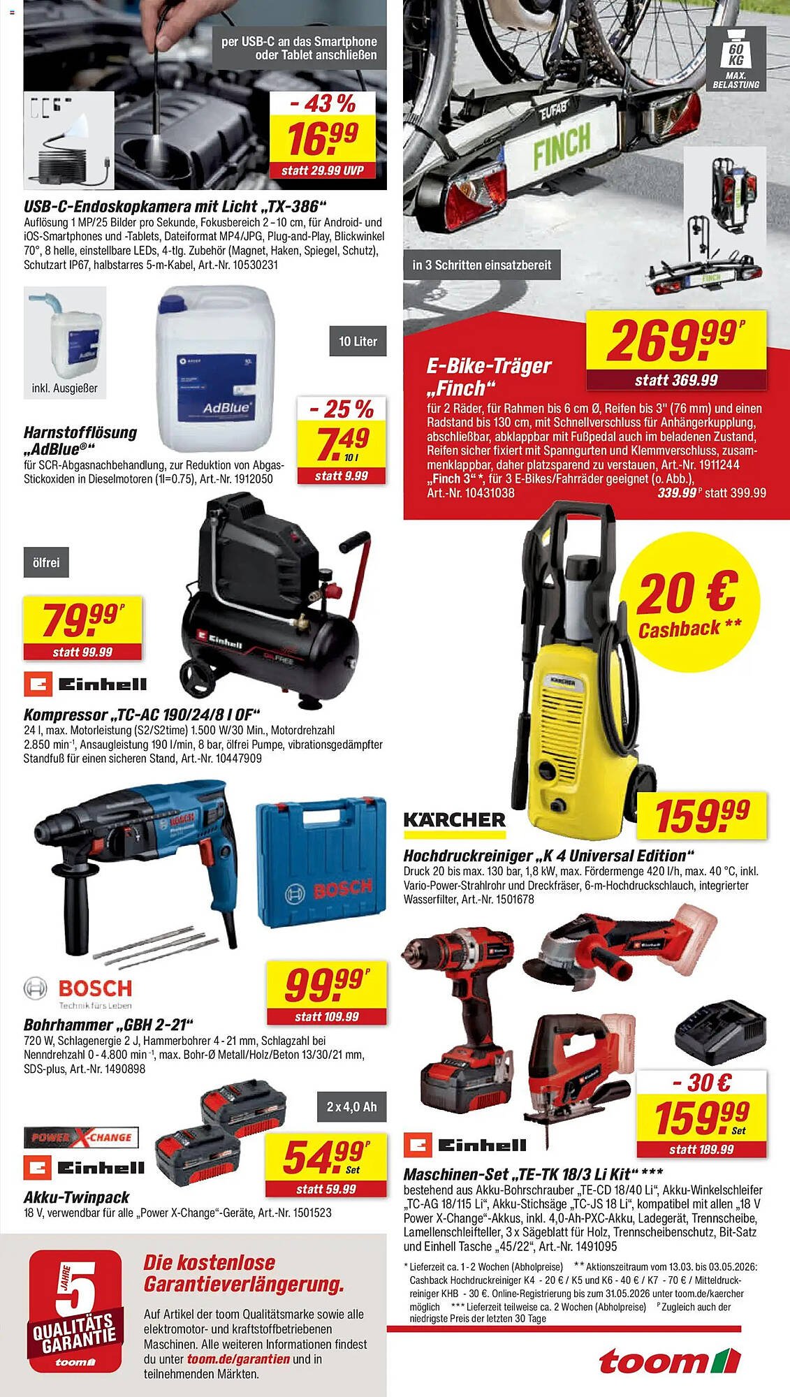 Toom Baumarkt Prospekt (2026-04-11 - 2026-04-17)