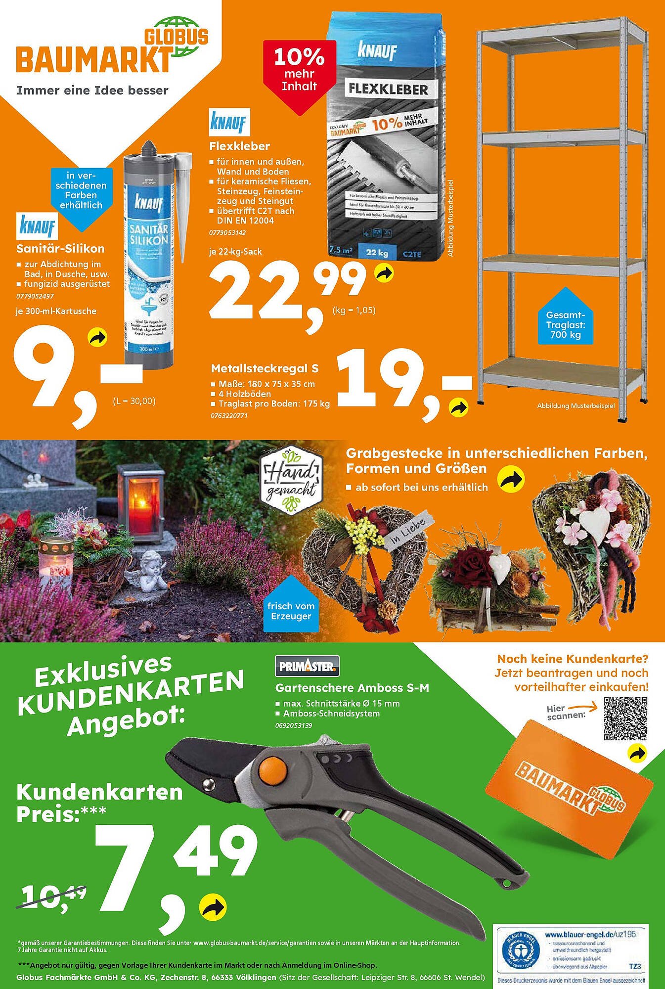 Globus Baumarkt Prospekt (2025-10-12 - 2025-10-18) | 12