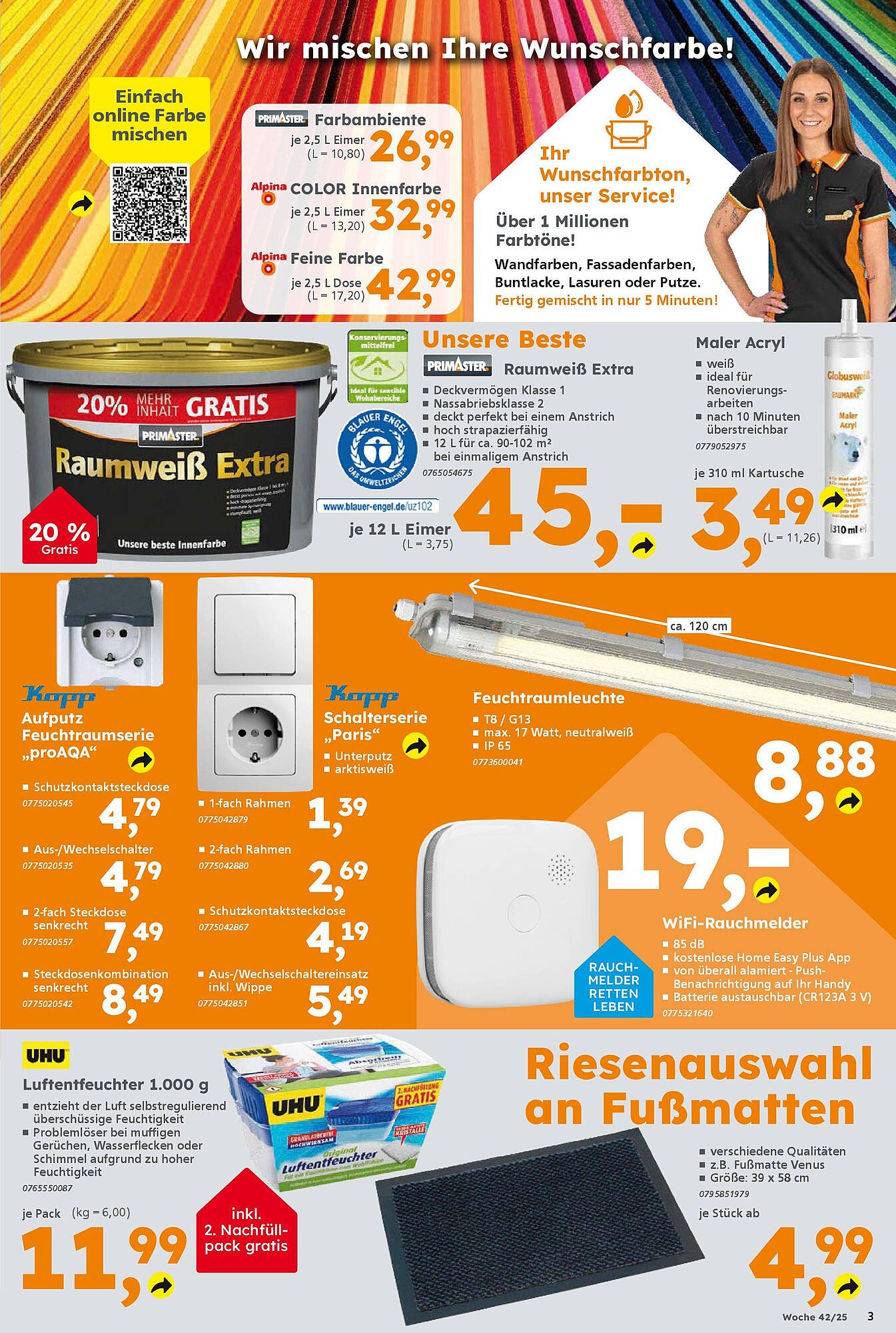 Globus Baumarkt Prospekt (2025-10-12 - 2025-10-18) | 3