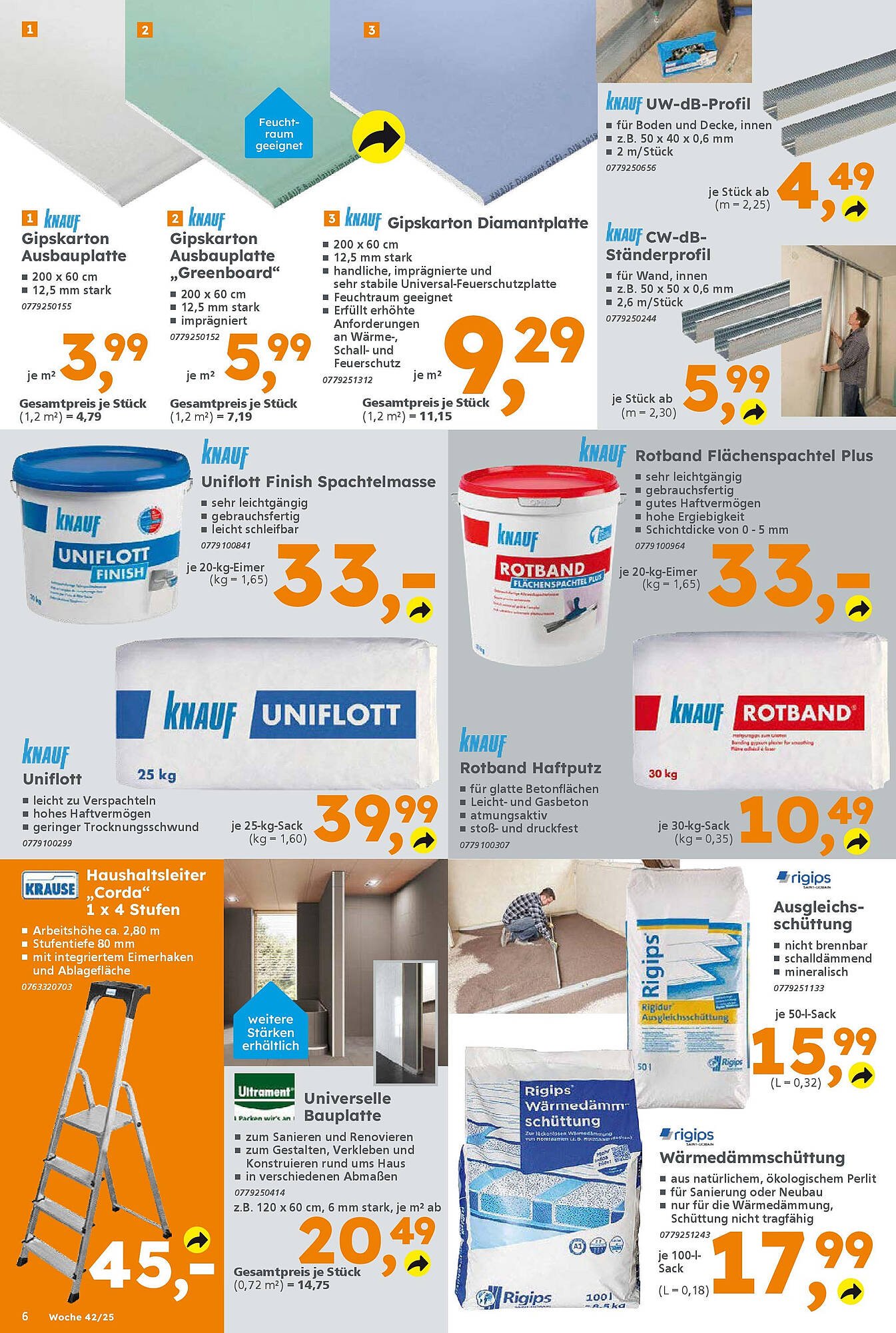 Globus Baumarkt Prospekt (2025-10-12 - 2025-10-18) | 6