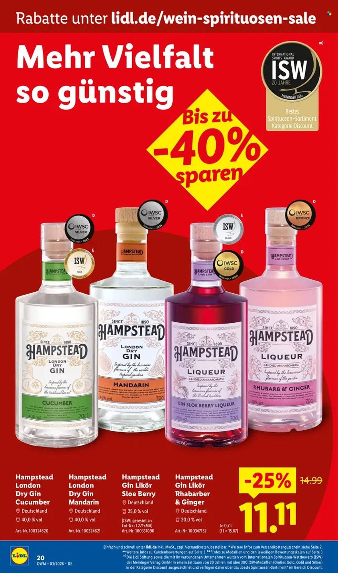 Lidl Prospekt (2026-03-01 - 2026-03-31)