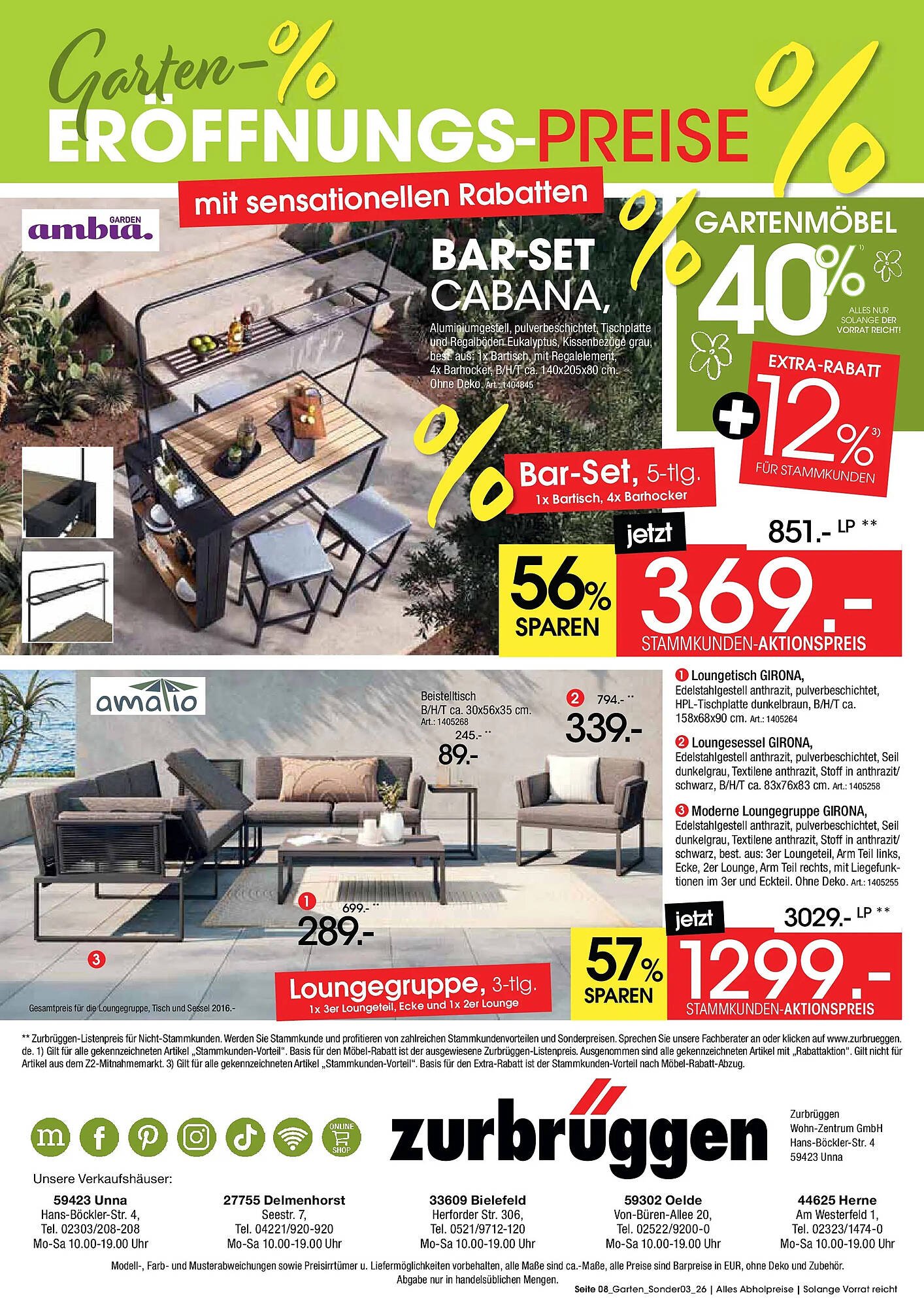 Zurbrüggen Prospekt