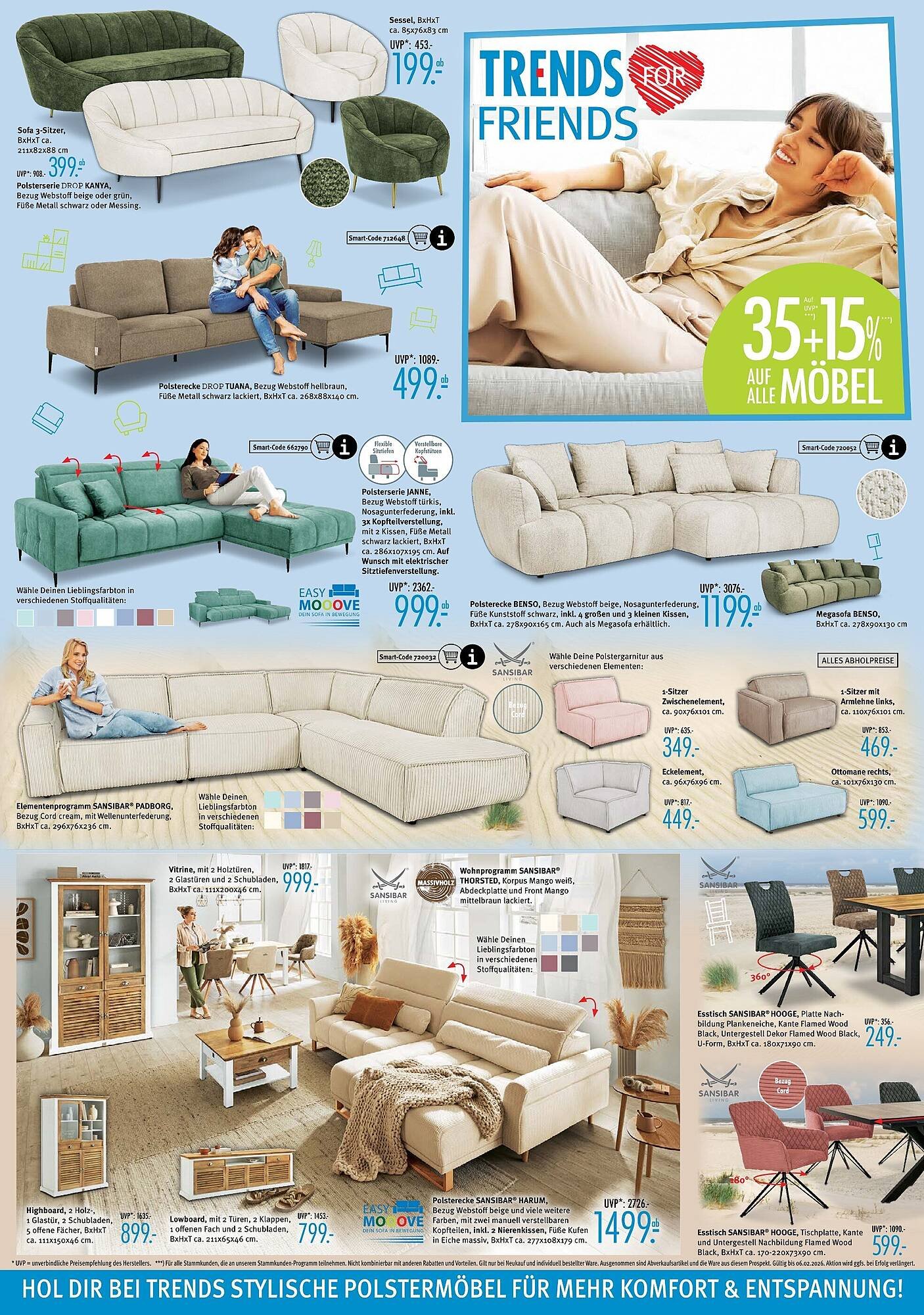 Trends Möbel Prospekt