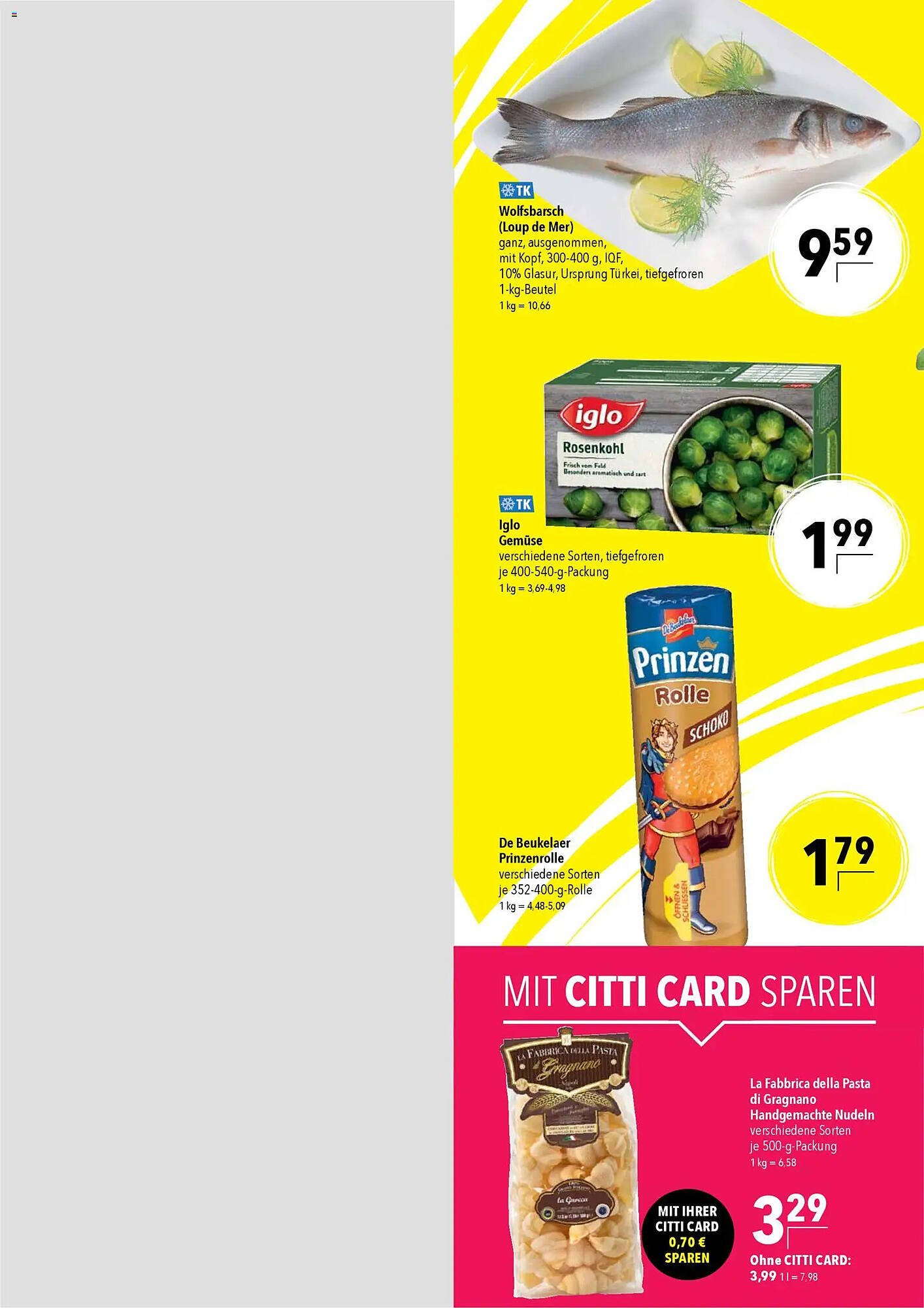 CITTI Markt Prospekt