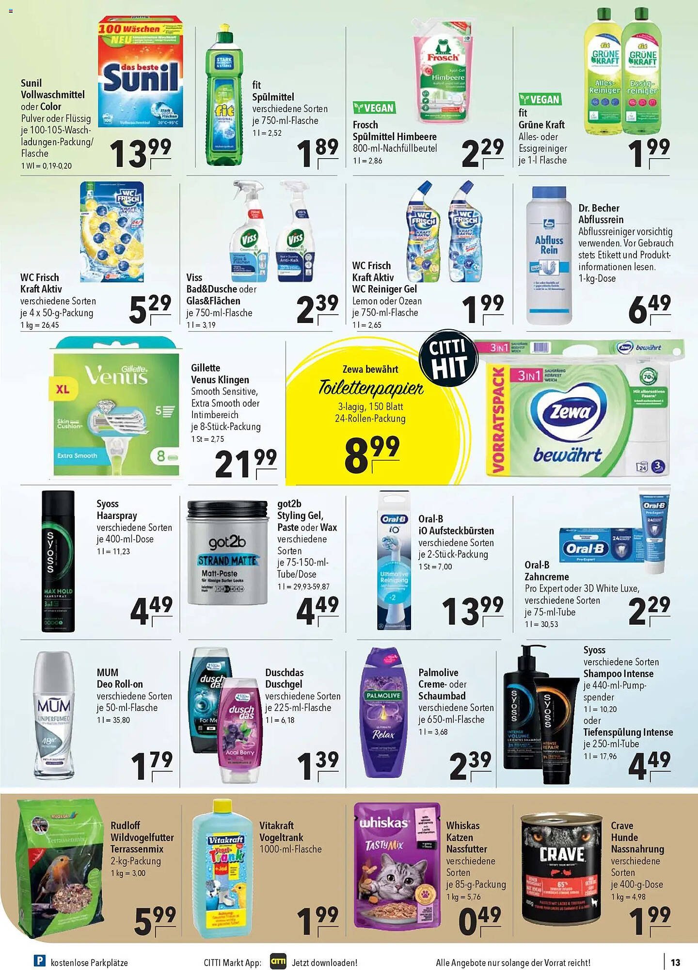 CITTI Markt Prospekt