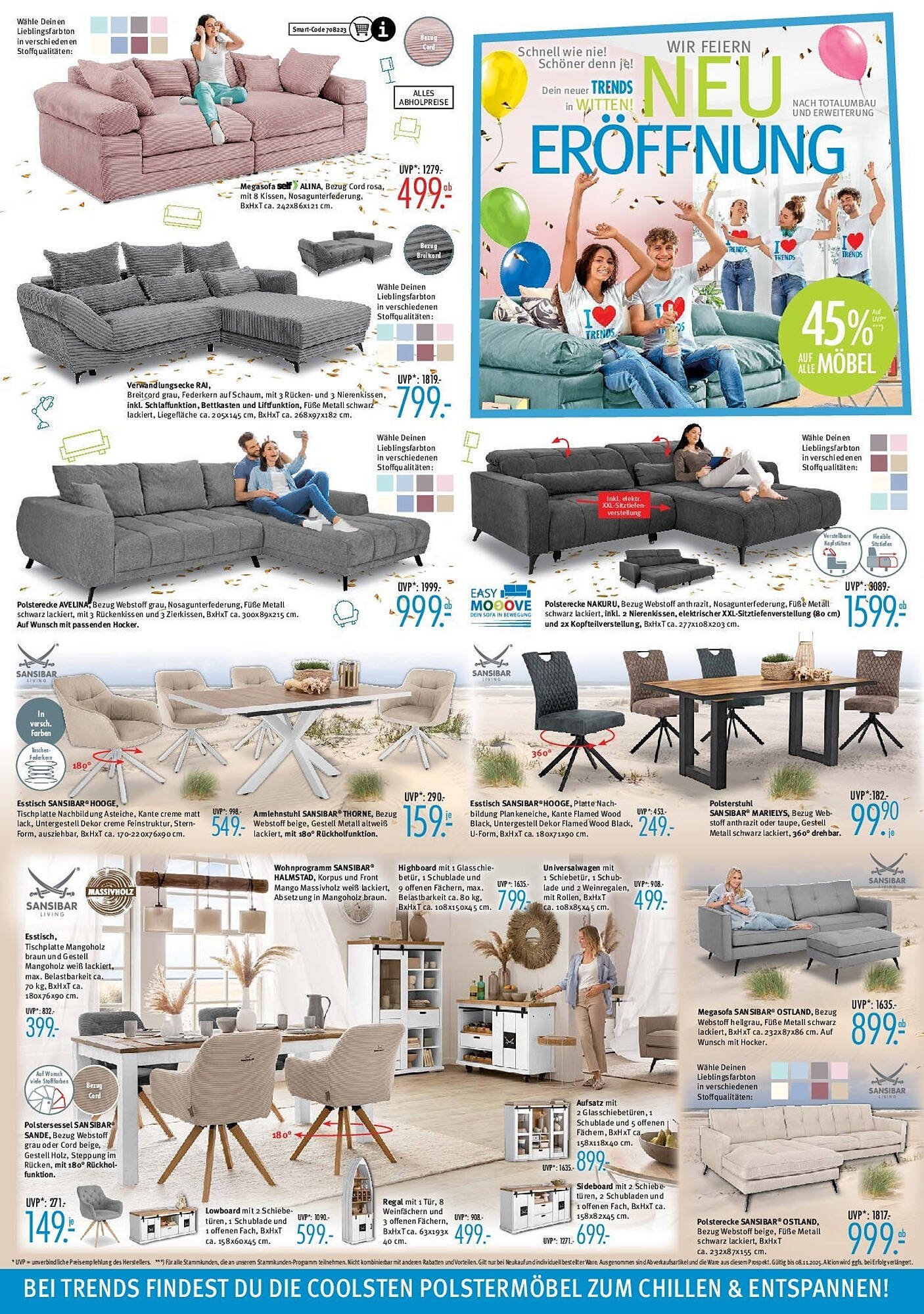 Trends Möbel Prospekt (2025-10-24 - 2025-11-08)
