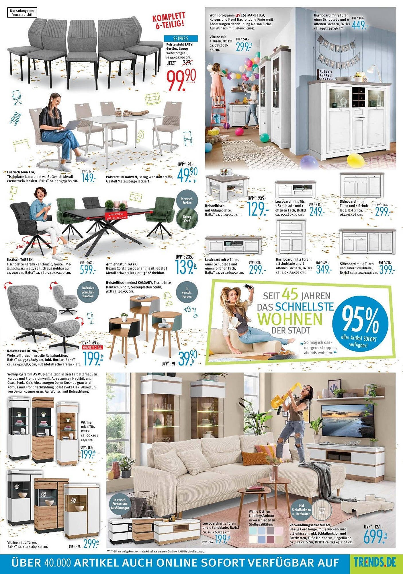 Trends Möbel Prospekt (2025-10-24 - 2025-11-08)