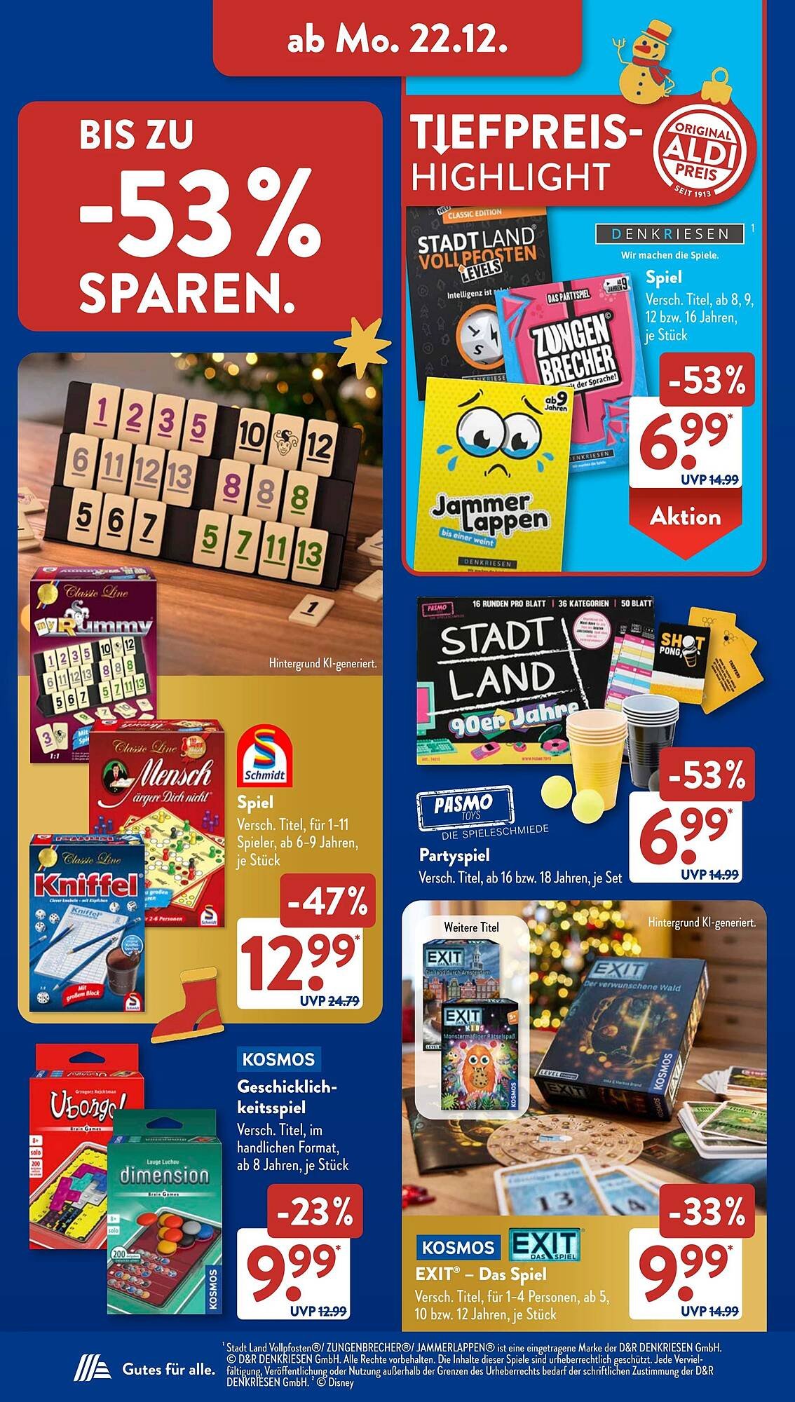 Aldi Süd Prospekt (2025-12-22 - 2025-12-28)