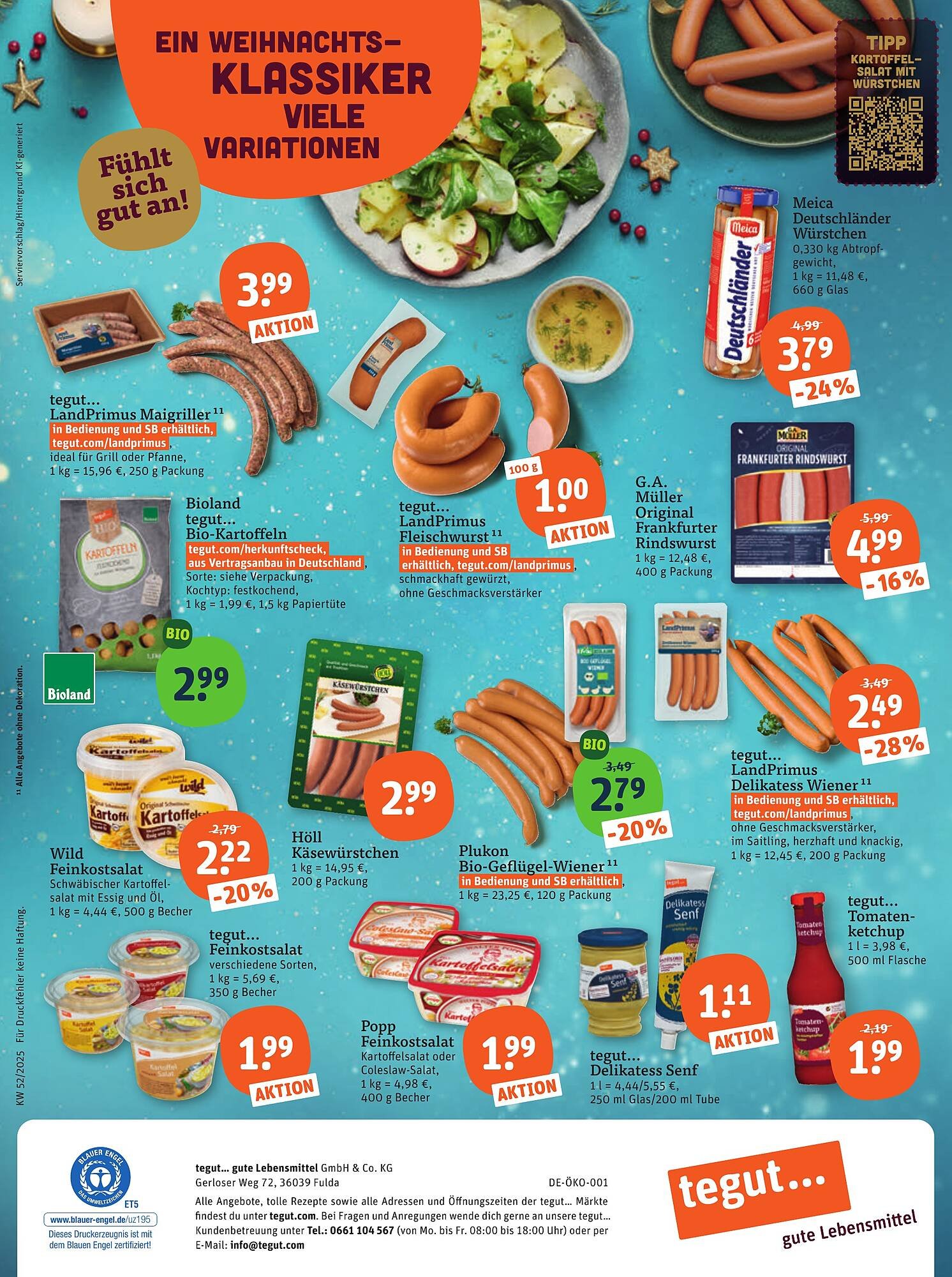 Tegut Prospekt (2025-12-22 - 2025-12-27)