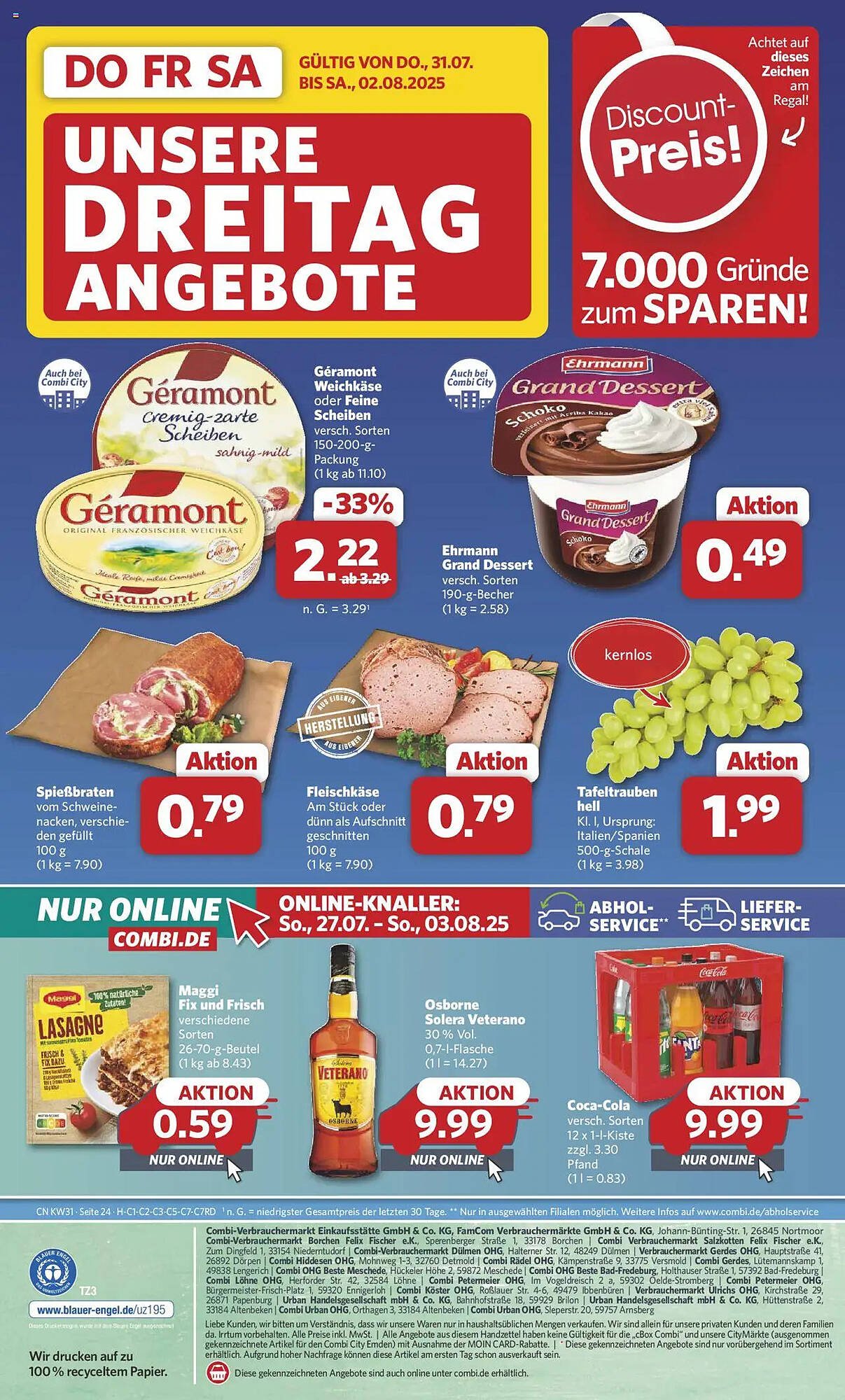 Combi Prospekt (2025-07-28 - 2025-08-02) | 32