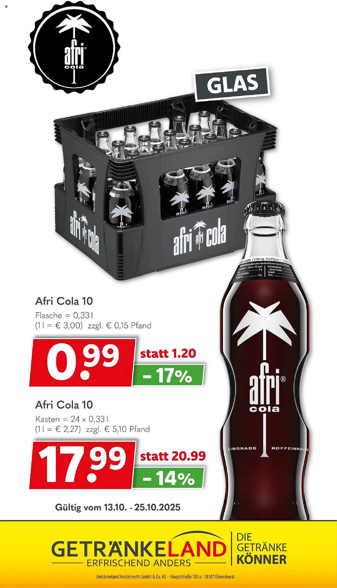 Getränkeland Prospekt (2025-10-13 - 2025-10-25) | 7