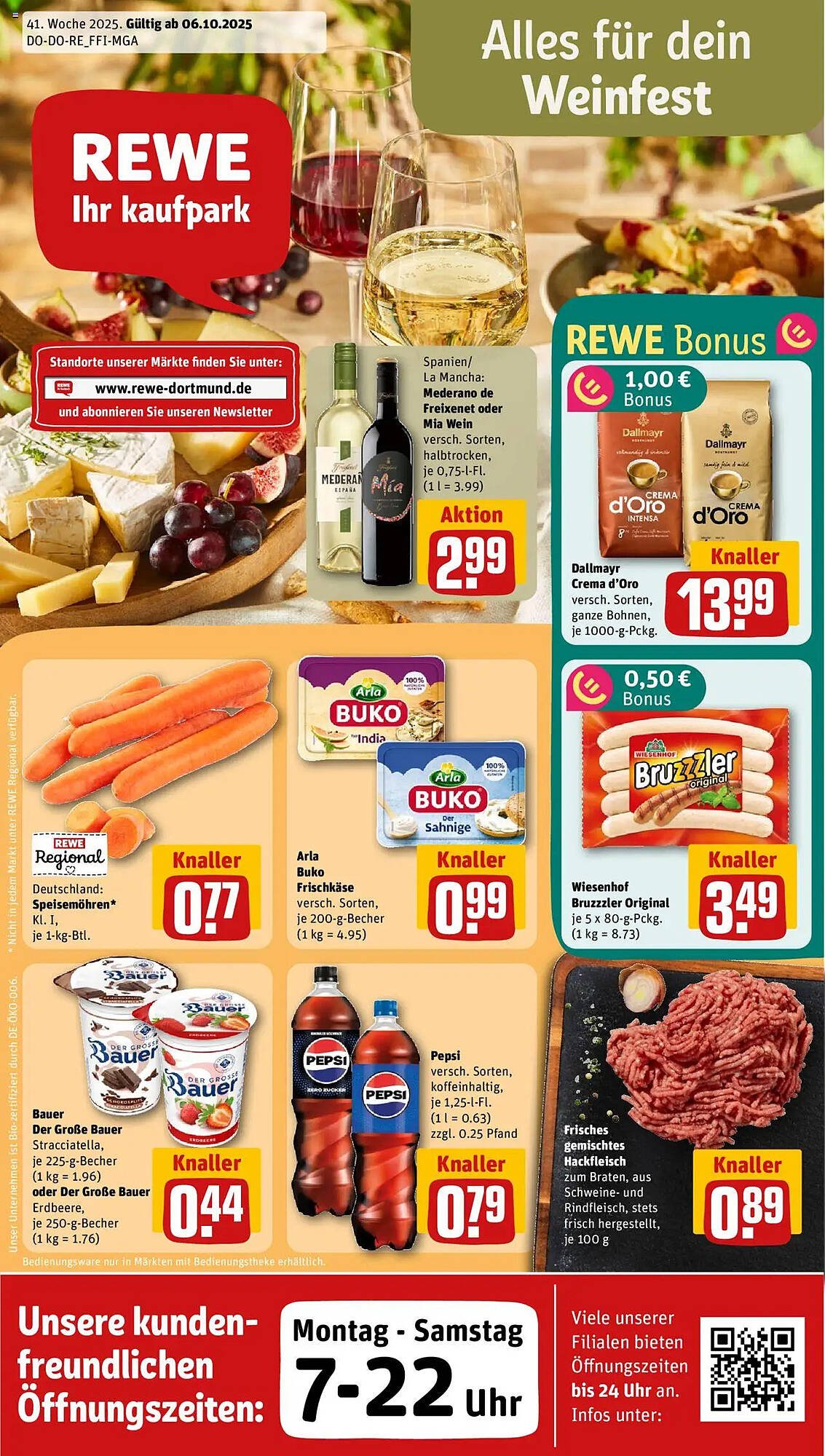 REWE Kaufpark Prospekt (2025-10-06 - 2025-10-12) | 1
