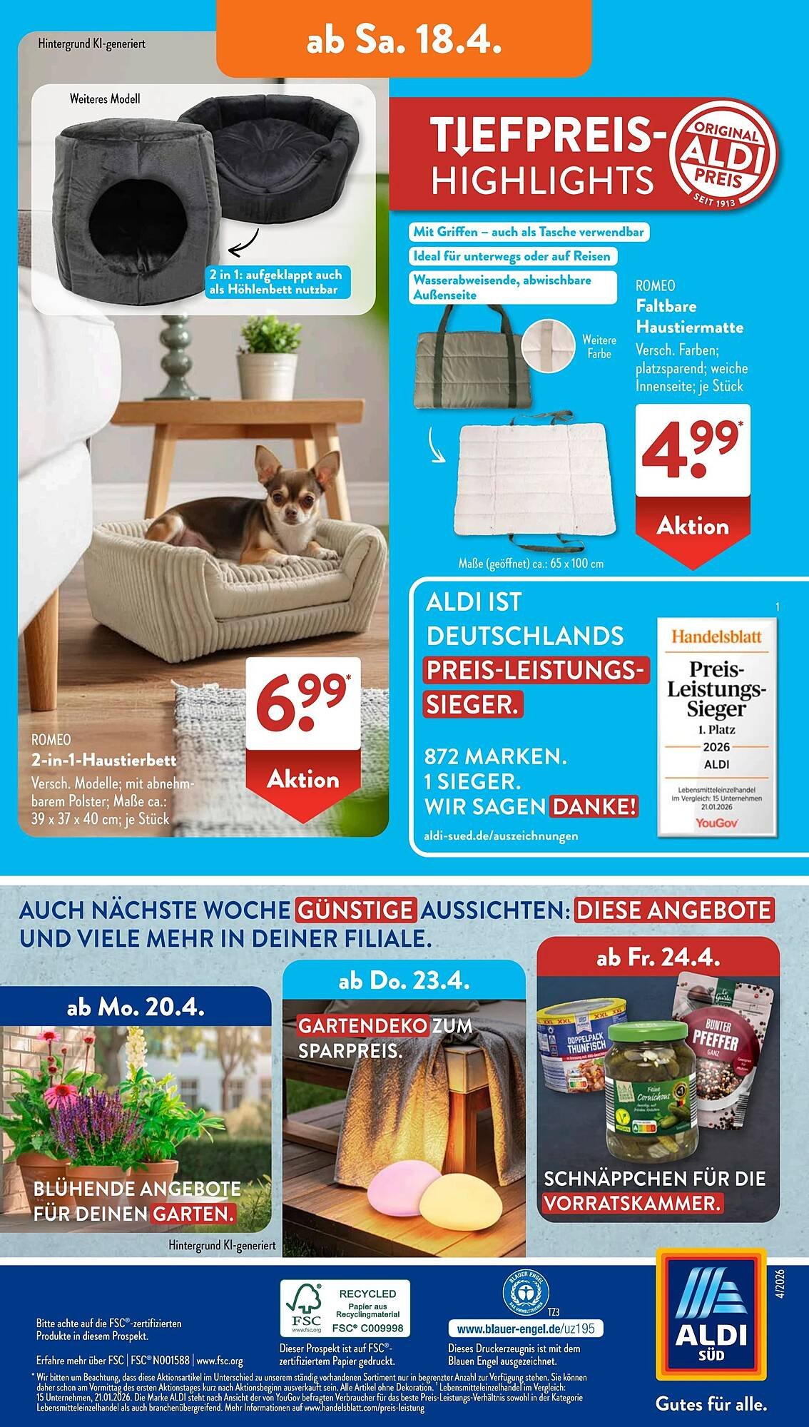 Aldi Süd Prospekt (2026-04-13 - 2026-04-19)
