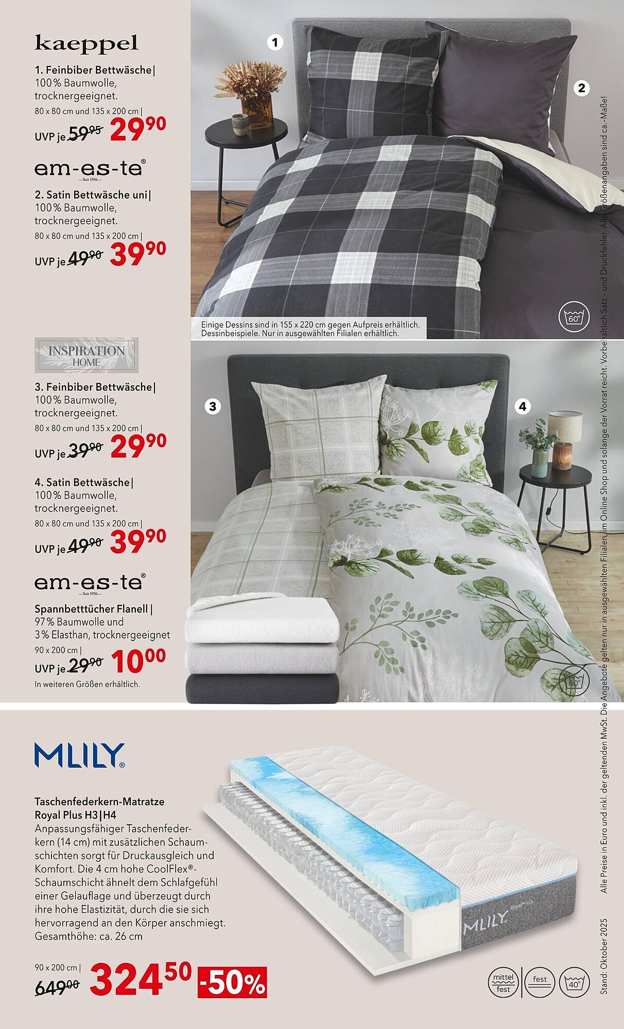 Matratzen Concord Prospekt