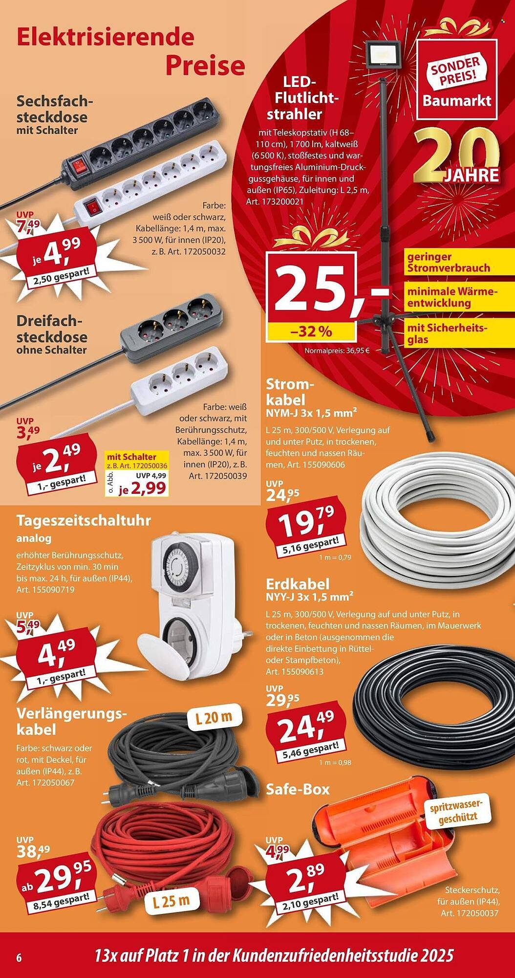 Sonderpreis Baumarkt Prospekt (2025-12-06 - 2025-12-12)