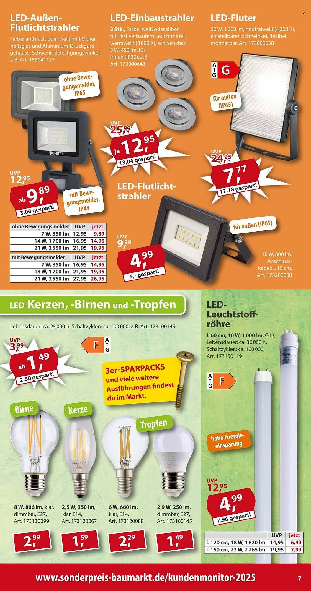 Sonderpreis Baumarkt Prospekt (2025-12-06 - 2025-12-12)