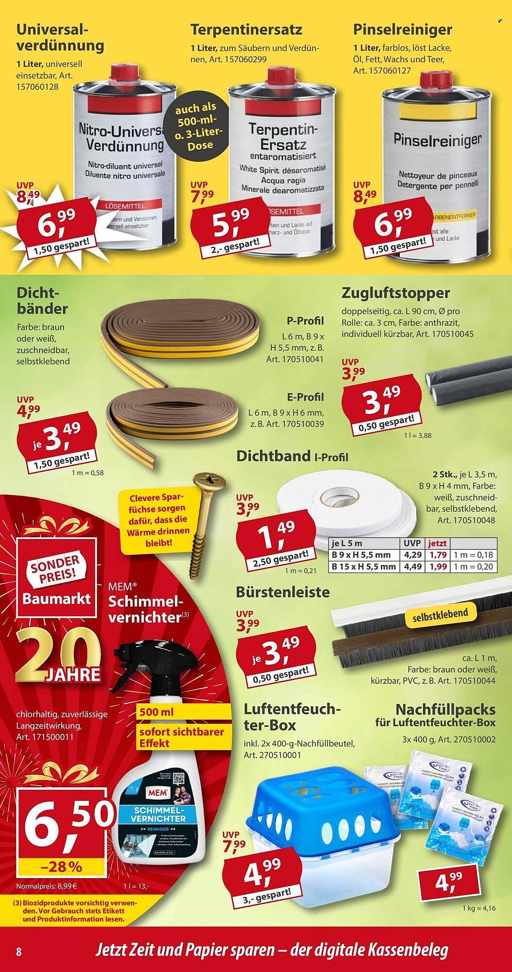 Sonderpreis Baumarkt Prospekt (2025-12-06 - 2025-12-12)