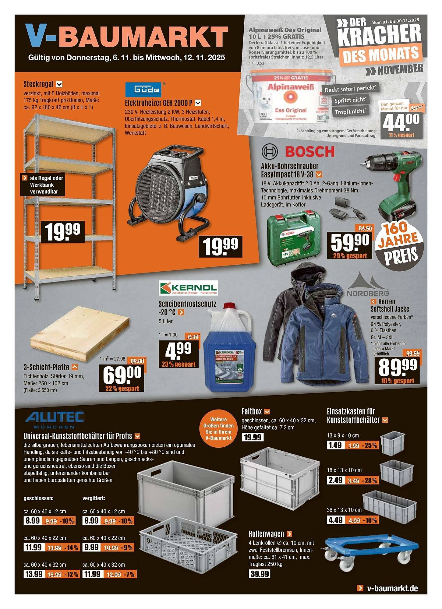 V Baumarkt Prospekt (2025-11-06 - 2025-11-12) | 1