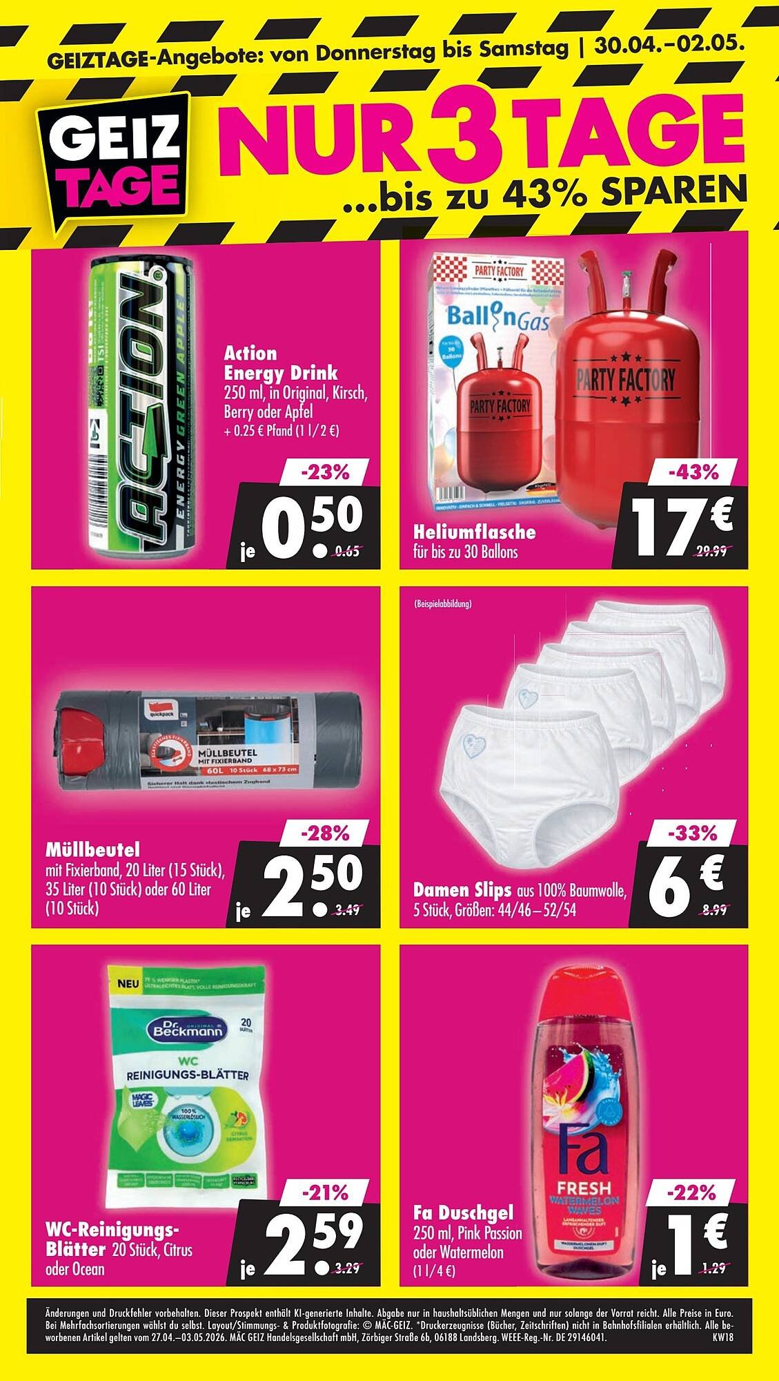 Mäc Geiz Prospekt (2026-04-27 - 2026-05-03)