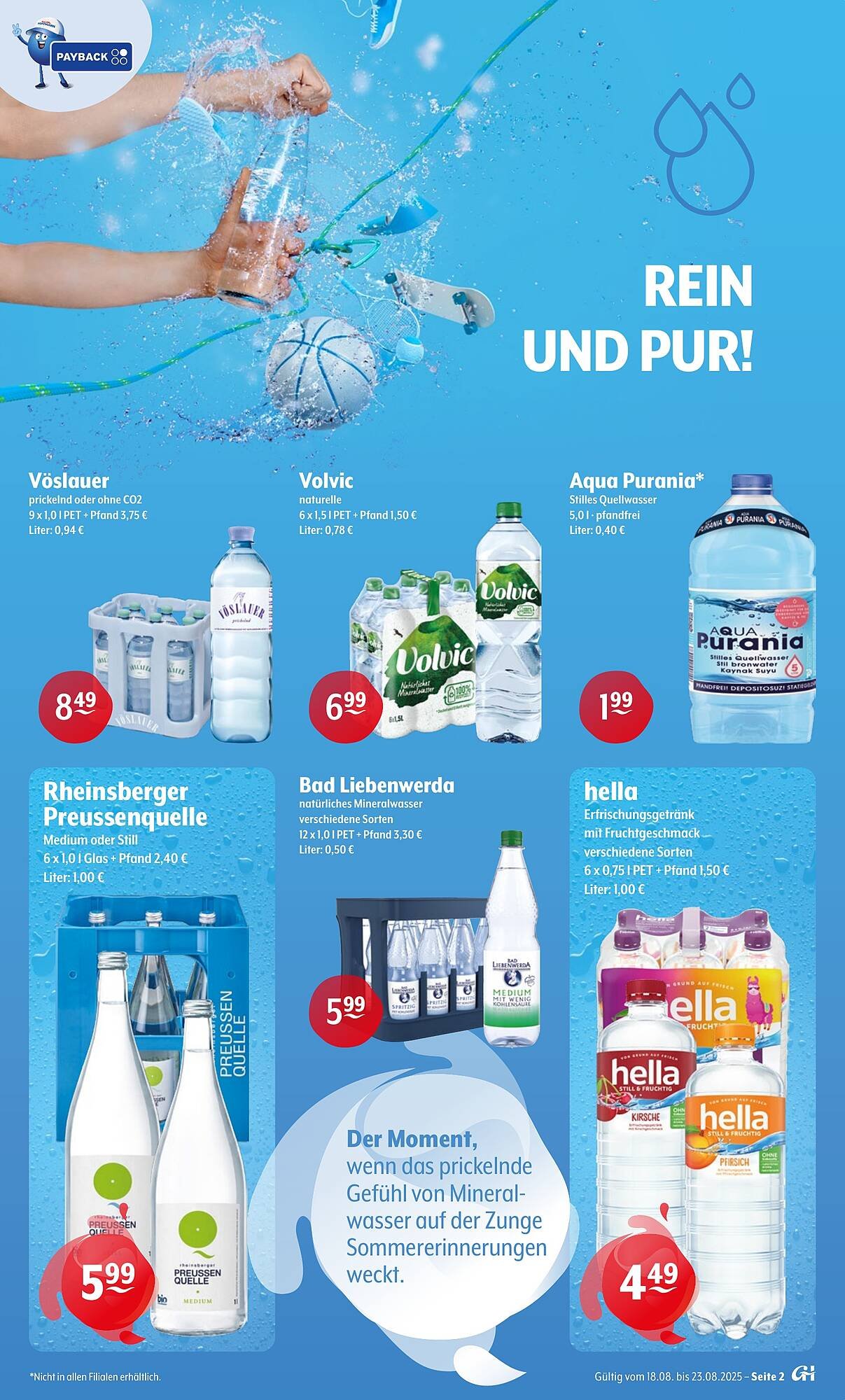 Trink und Spare Prospekt (2025-08-18 - 2025-08-23) | 2