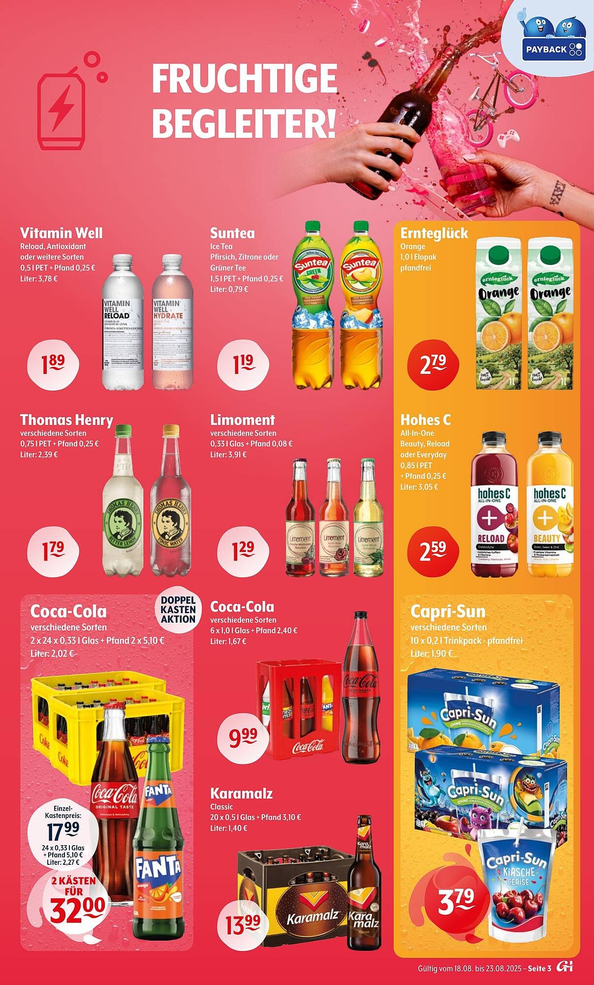 Trink und Spare Prospekt (2025-08-18 - 2025-08-23) | 3