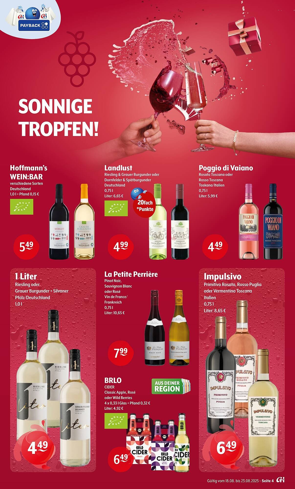 Trink und Spare Prospekt (2025-08-18 - 2025-08-23) | 4