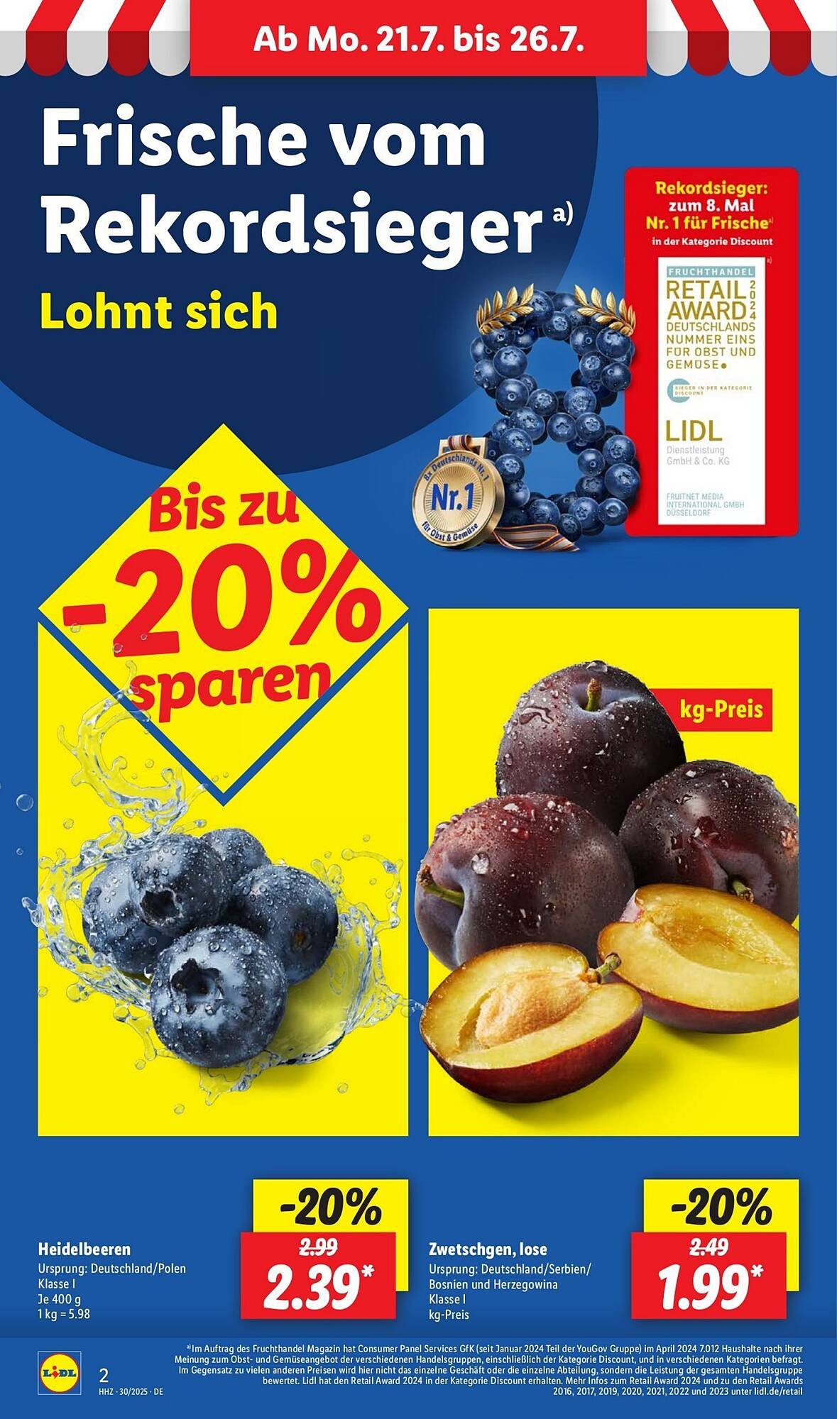 Lidl Prospekt (2025-07-28 - 2025-08-02) | 2