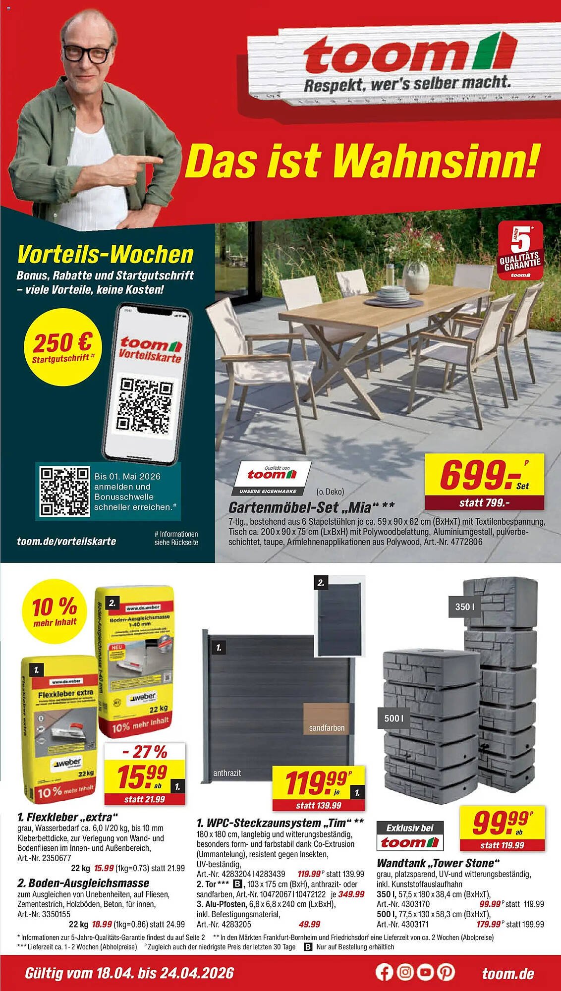 Toom Baumarkt Prospekt