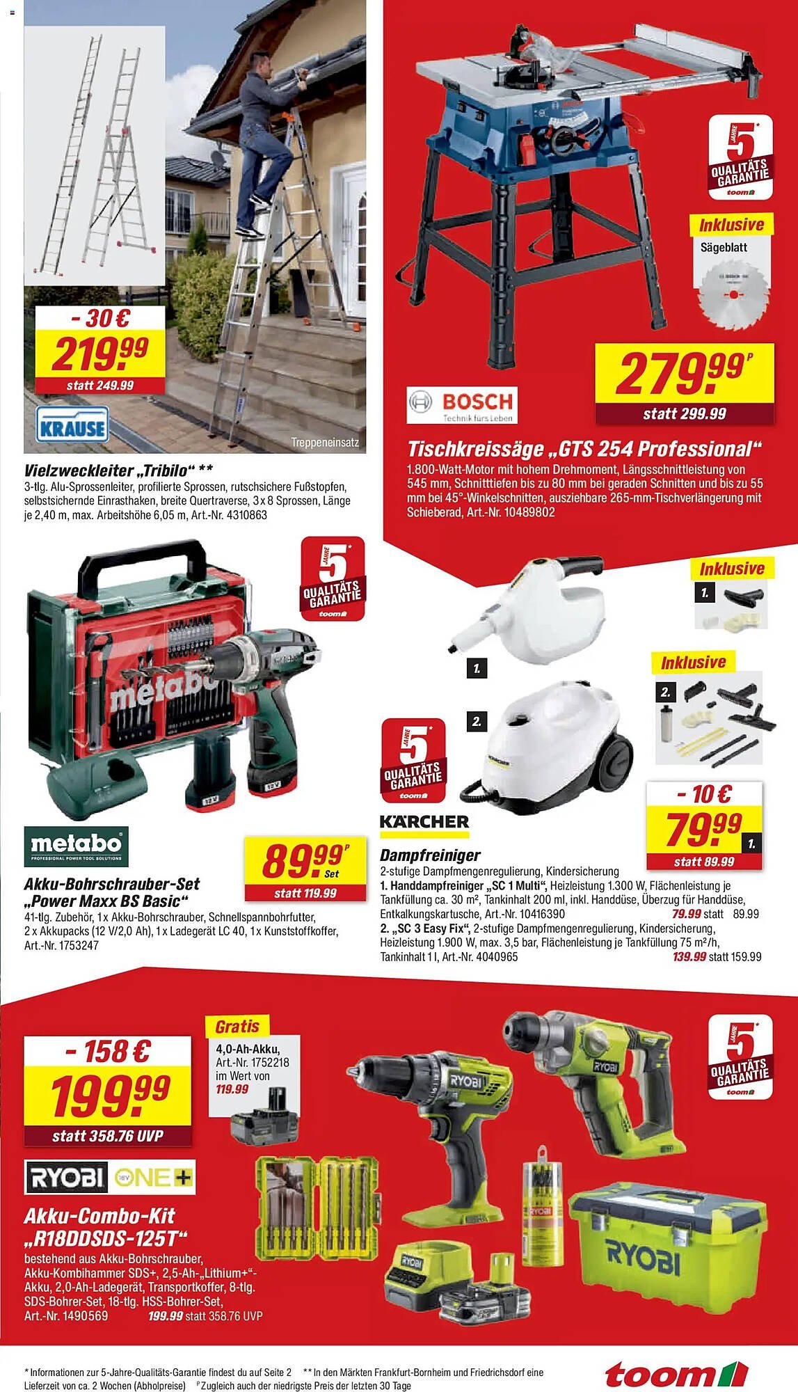 Toom Baumarkt Prospekt