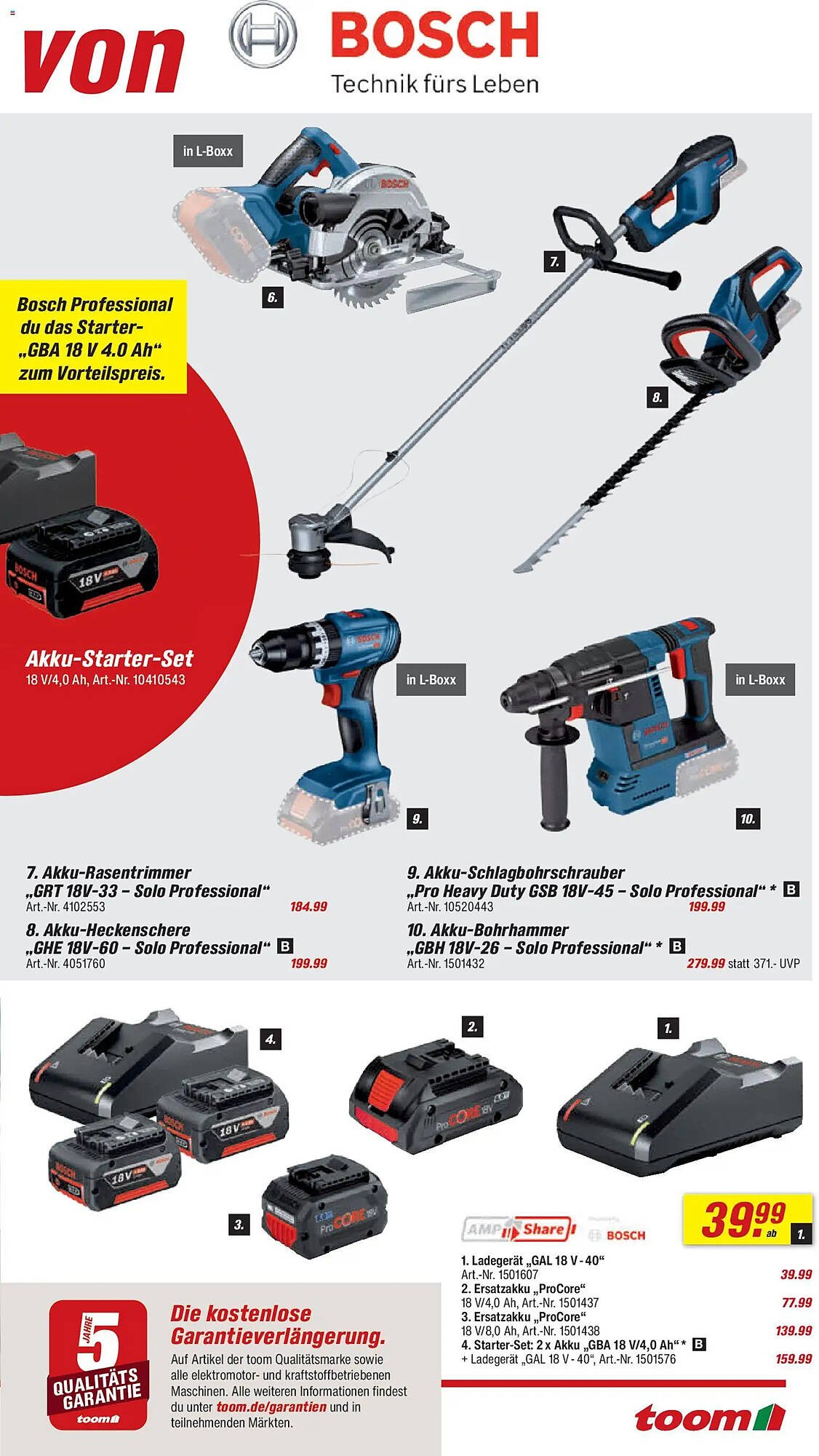 Toom Baumarkt Prospekt