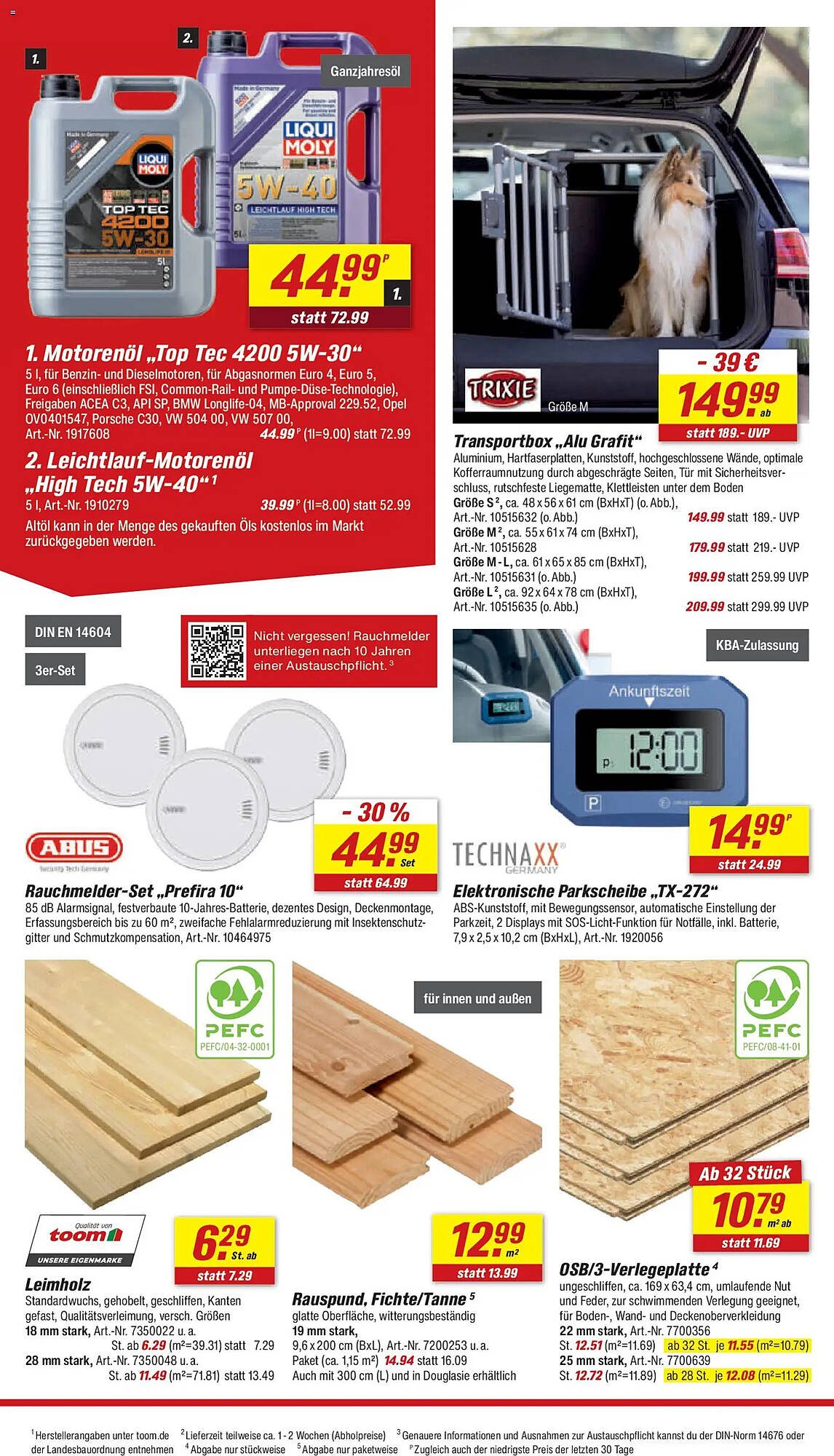 Toom Baumarkt Prospekt